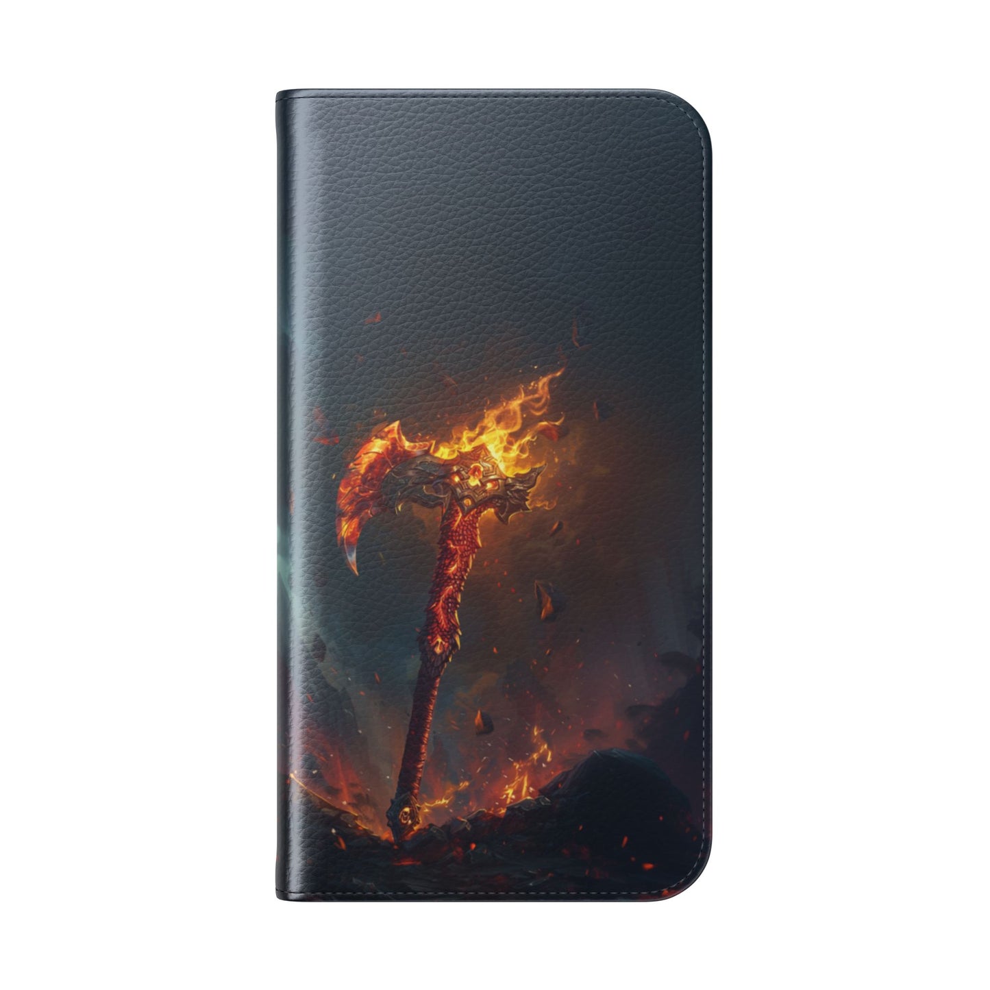 Dragon Fire Axe - Wallet Flip Case