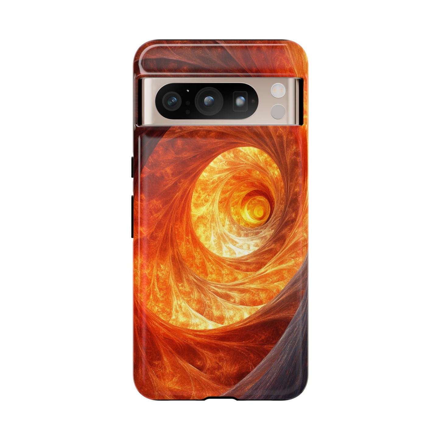 Fire Spiral - Tough Google Pixel Case