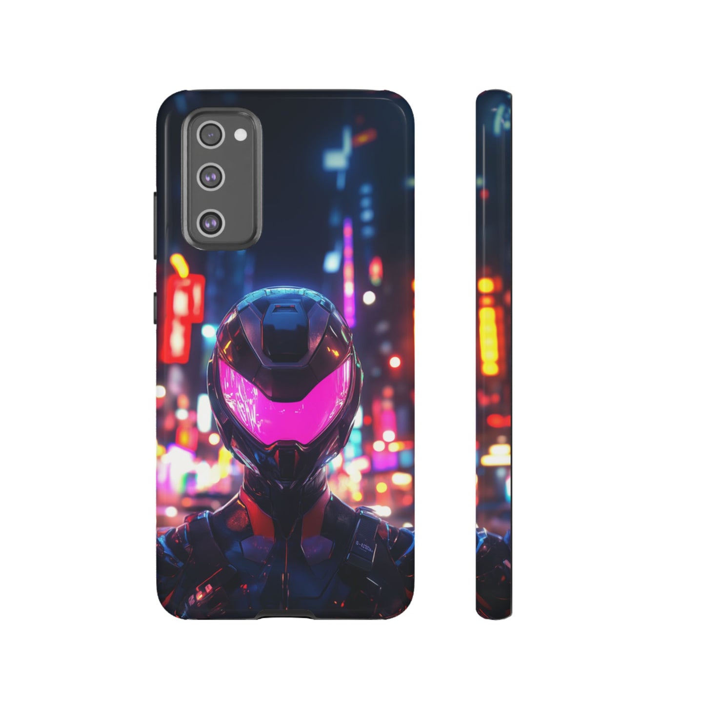 Neon Guardian Warrior – Tough Samsung Galaxy Case