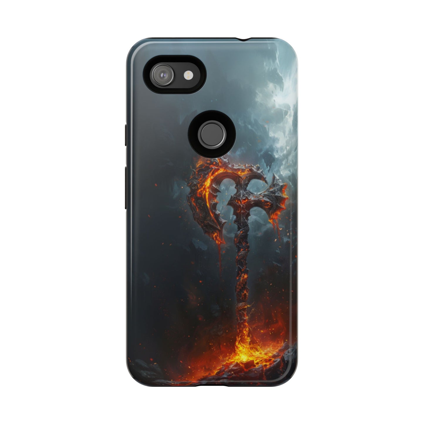 Molten War Axe - Tough Google Pixel Case