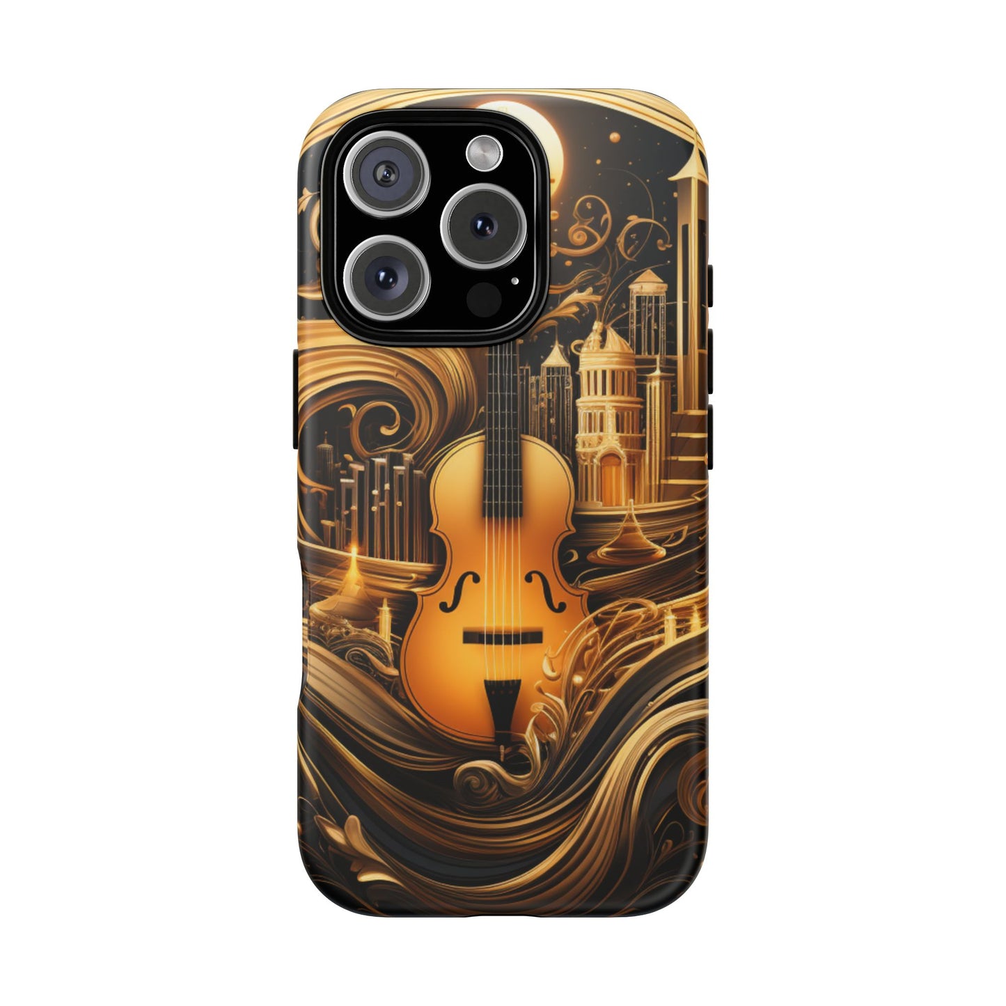 Golden Symphony Phone Case – iPhone, Samsung, Google Pixel