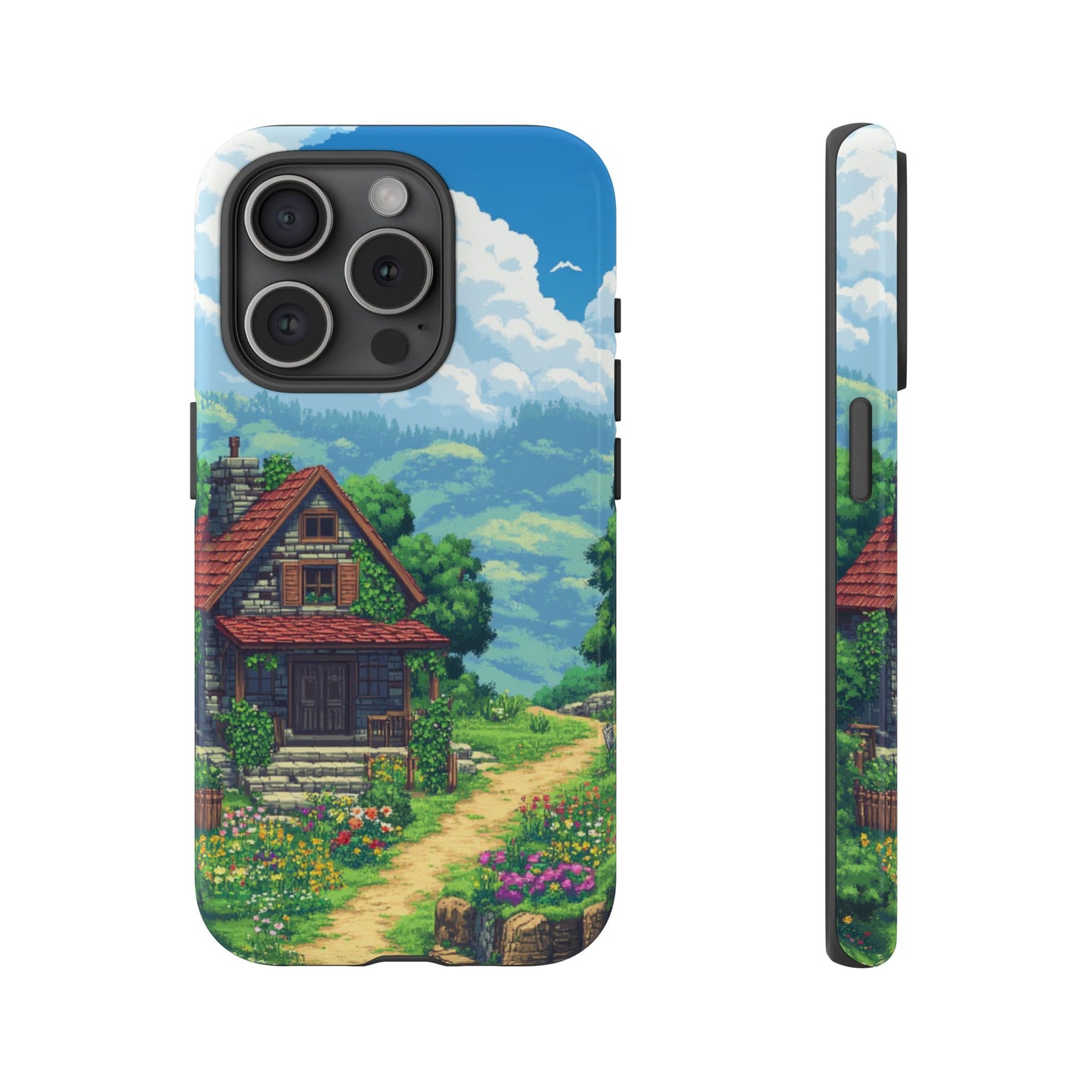 Retro Cottage Escape – Tough iPhone Case
