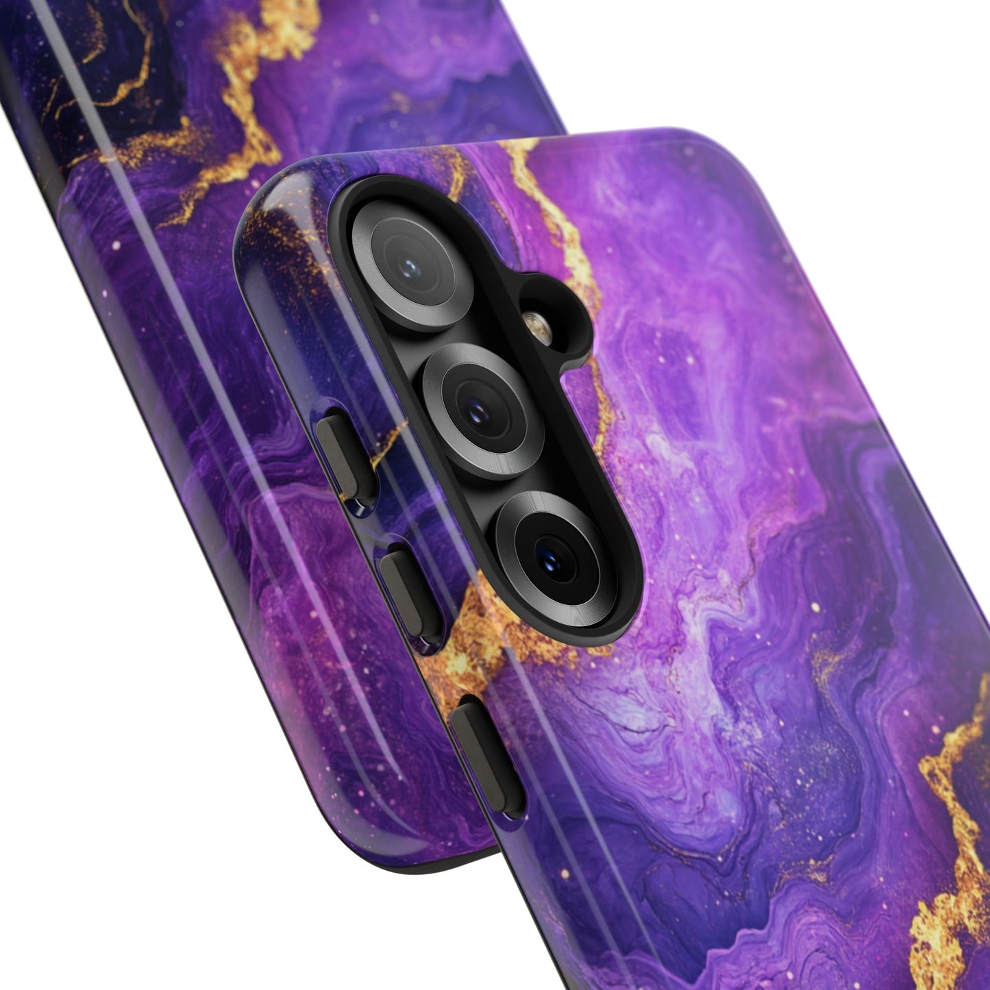 Amethyst Gold Marble – Tough Samsung Galaxy Case