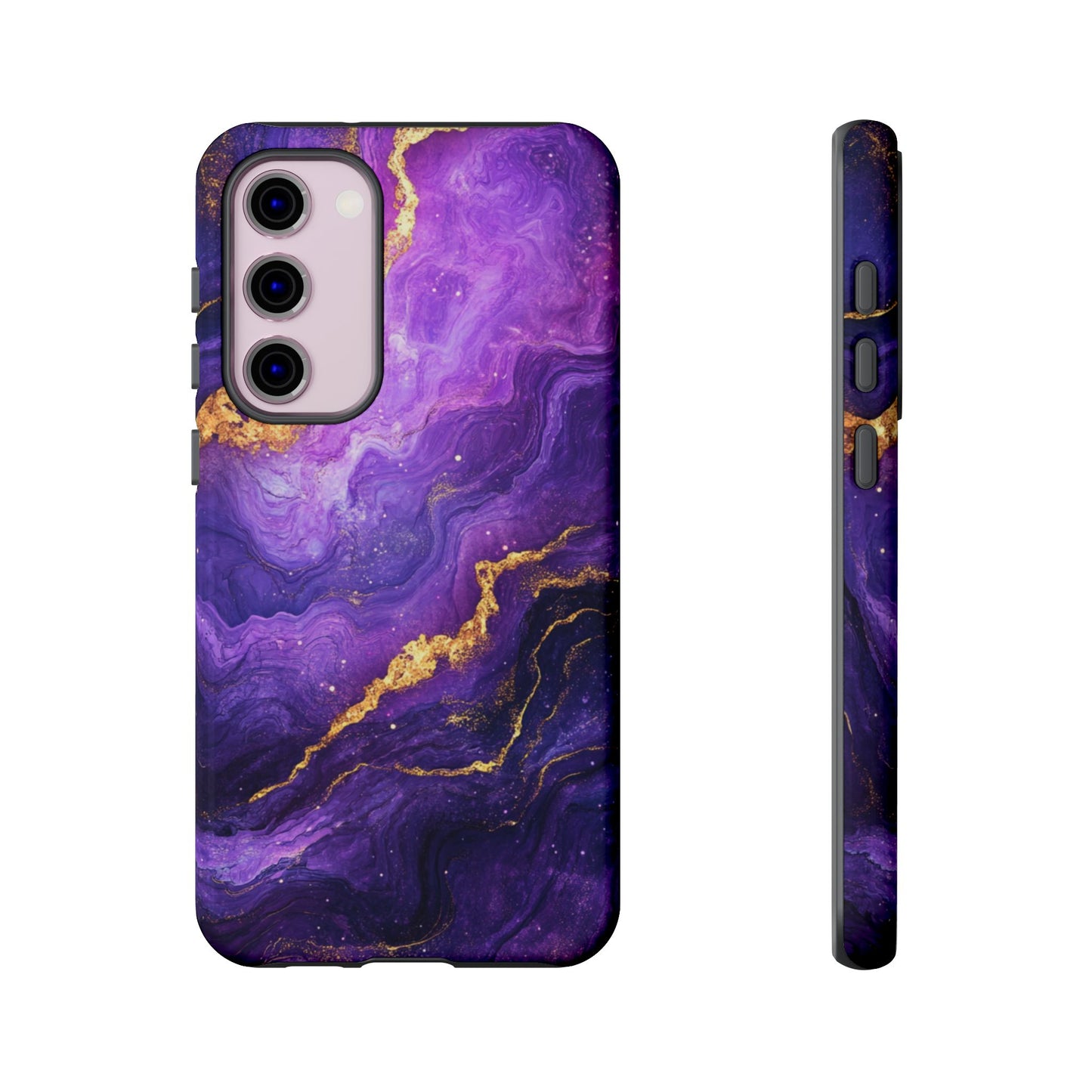 Amethyst Gold Marble – Tough Samsung Galaxy Case