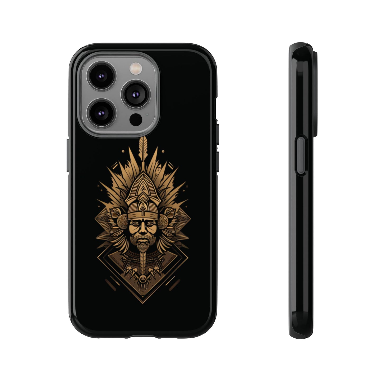 Golden Warrior Guardian - iPhone, Google Pixel, Samsung Galaxy