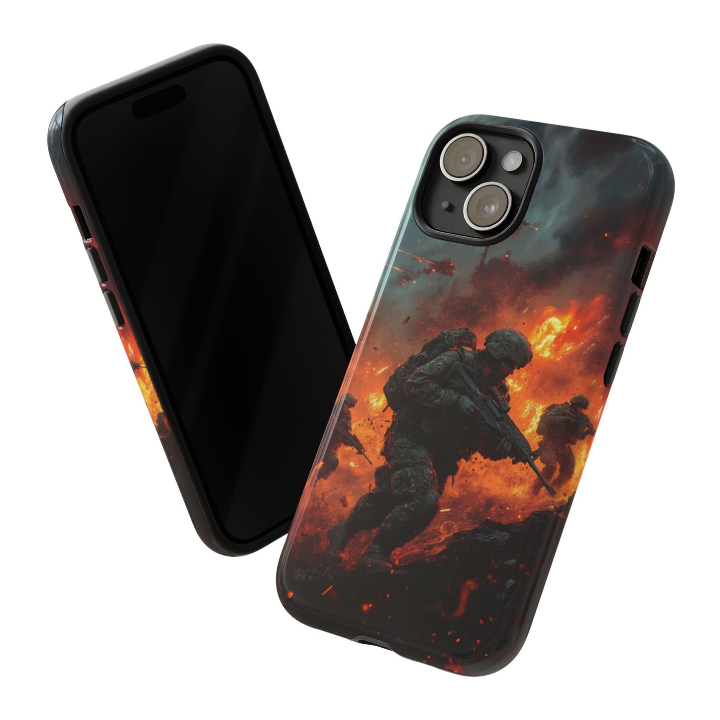 Epic Battlefield Soldier Phone Case - iPhone, Google Pixel, Samsung Galaxy