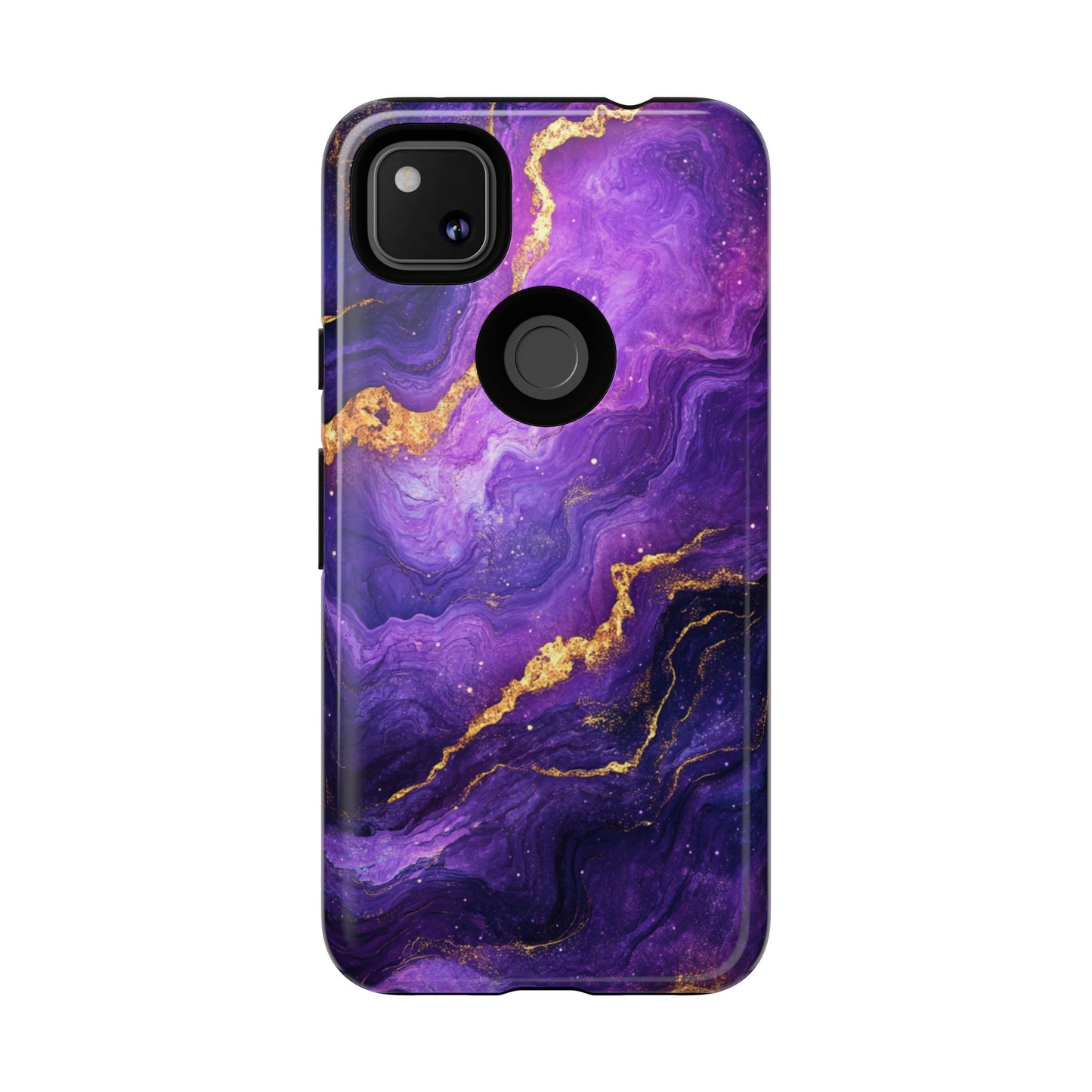 Amethyst Gold Marble – Tough Google Pixel Case