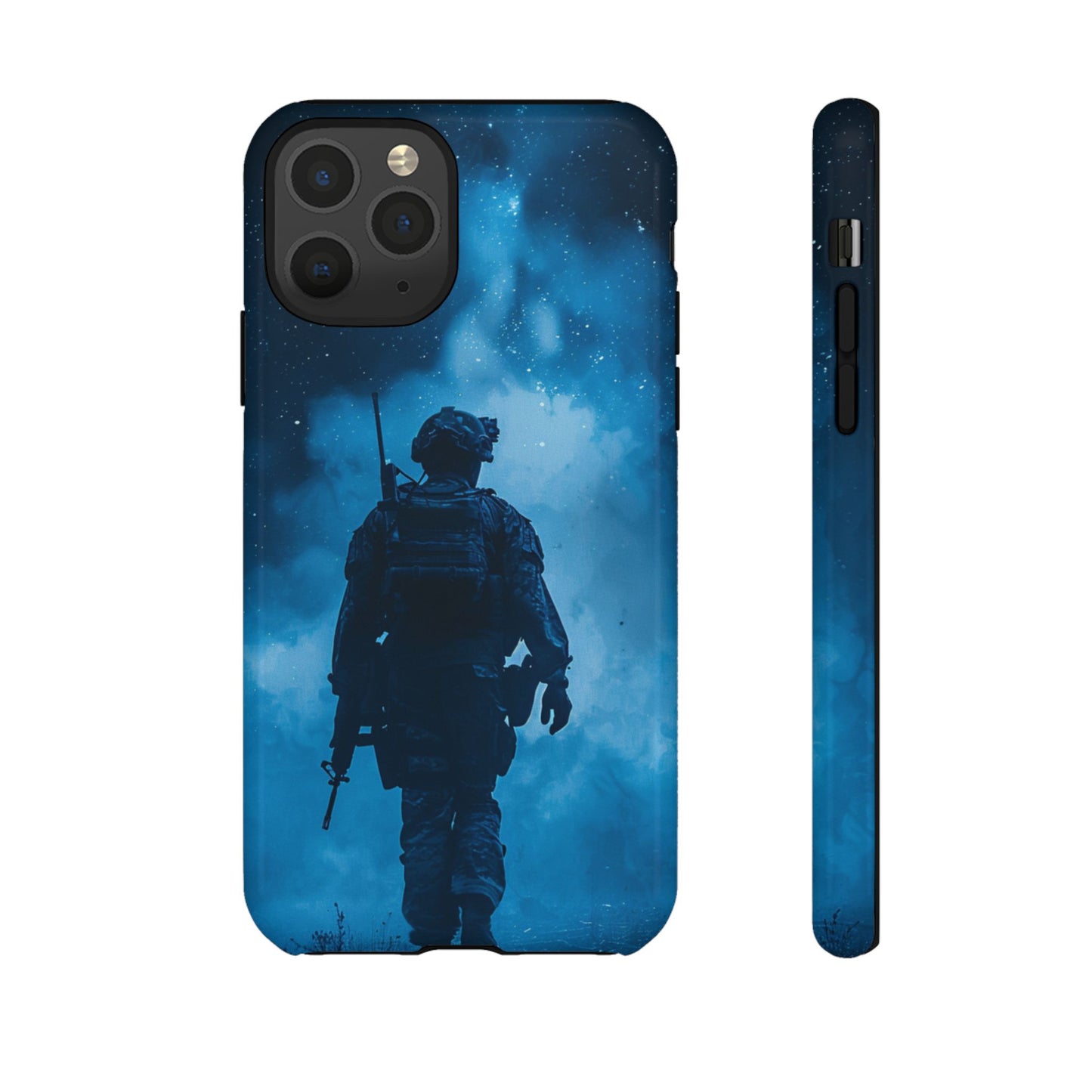 Midnight Sentinel Soldier – Tough iPhone Case