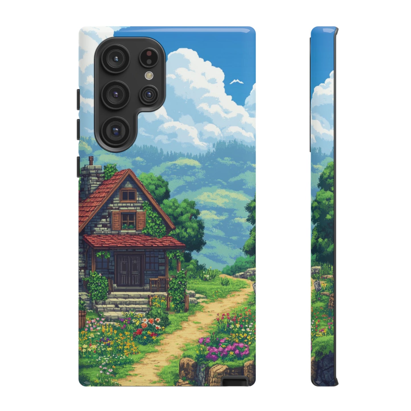 Retro Cottage Escape – Tough Samsung Galaxy Case