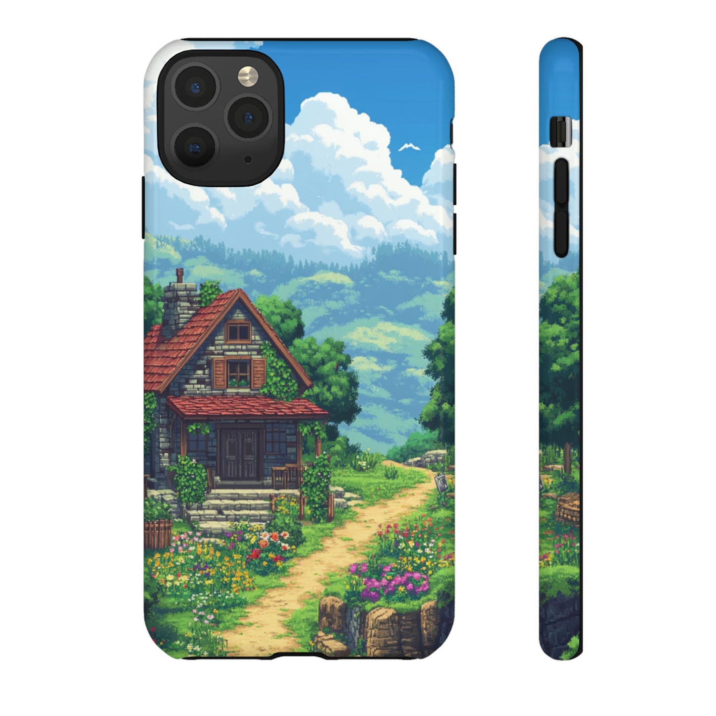 Retro Cottage Escape – Tough iPhone Case