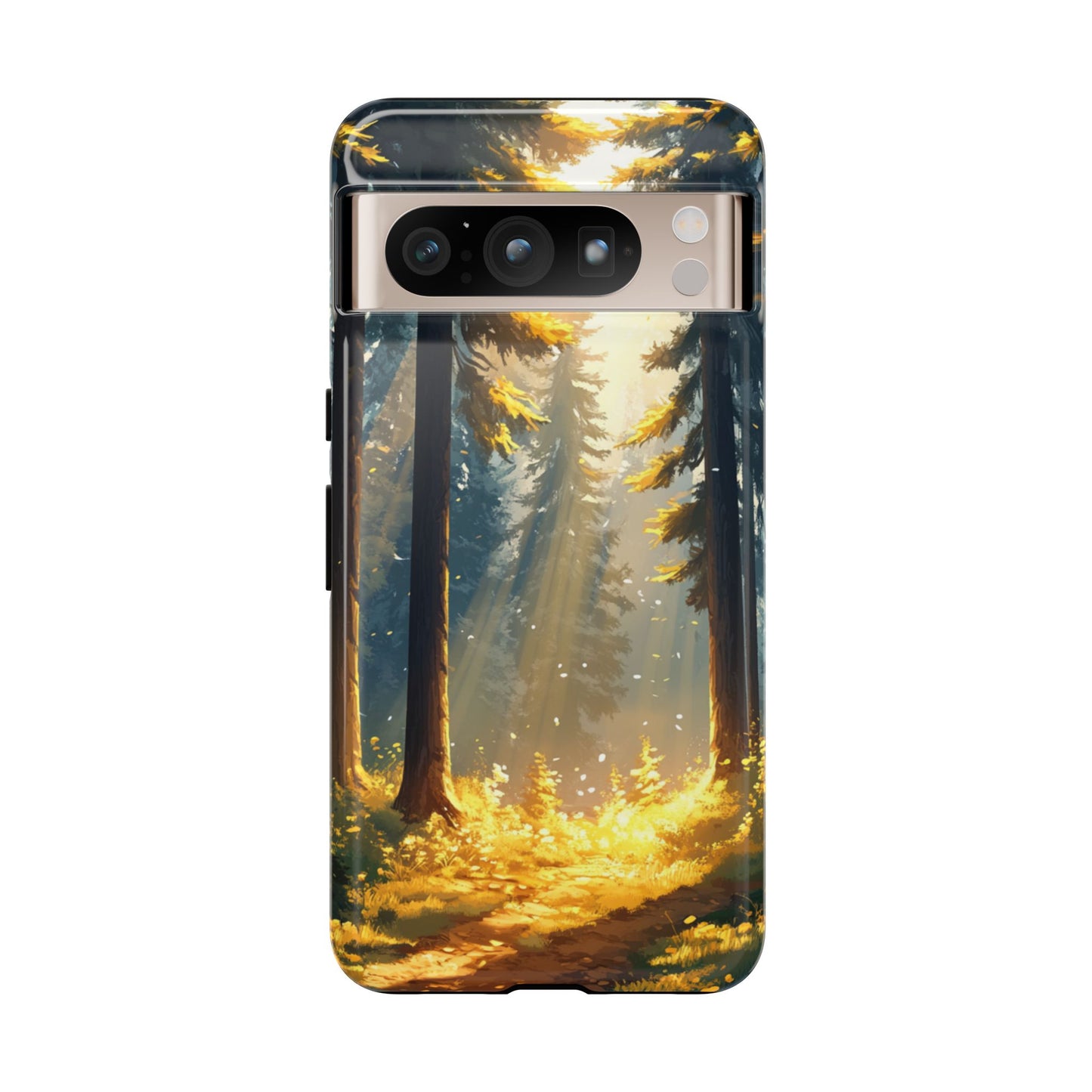 Golden Forest Path – Tough Google Pixel Case