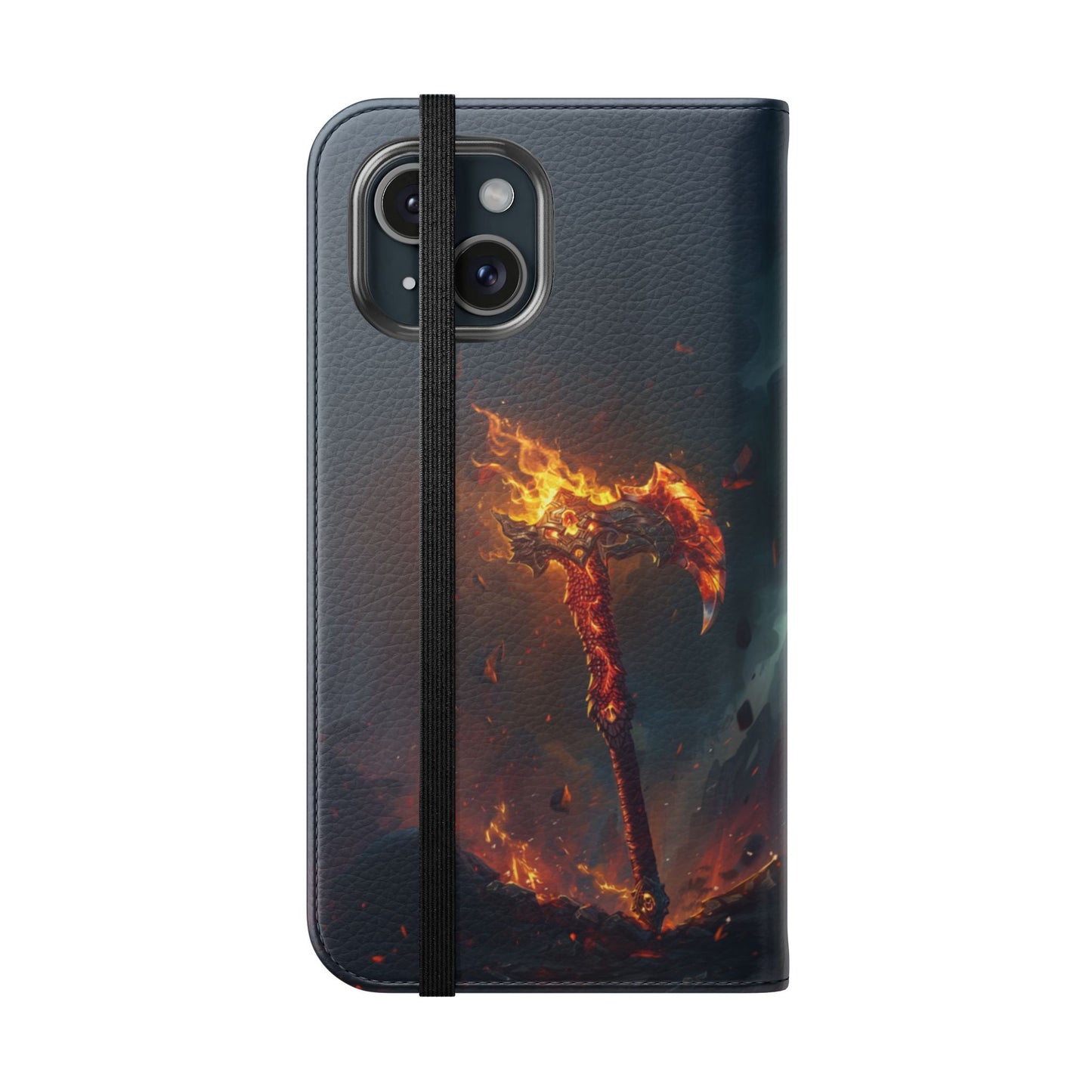 Dragon Fire Axe - Wallet Flip Case