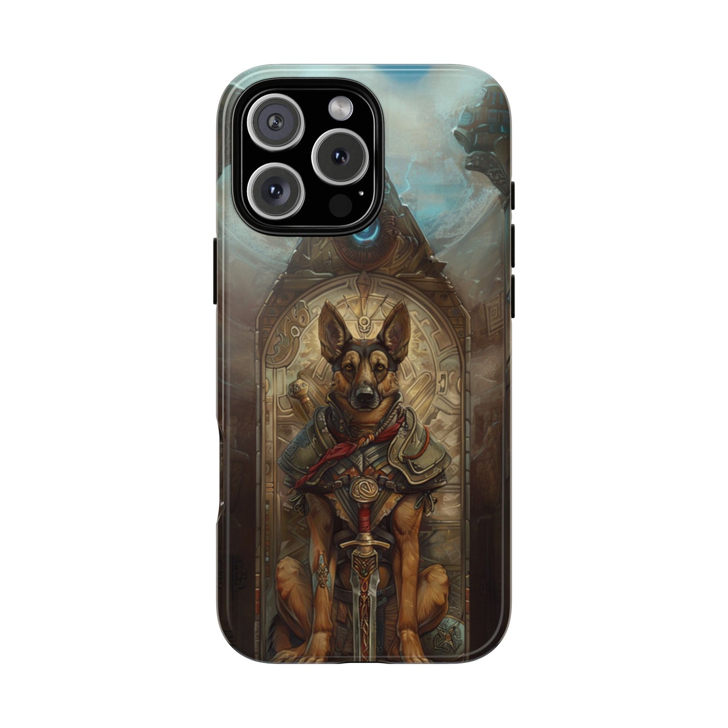 Temple Sentinel Dog – Tough iPhone Case
