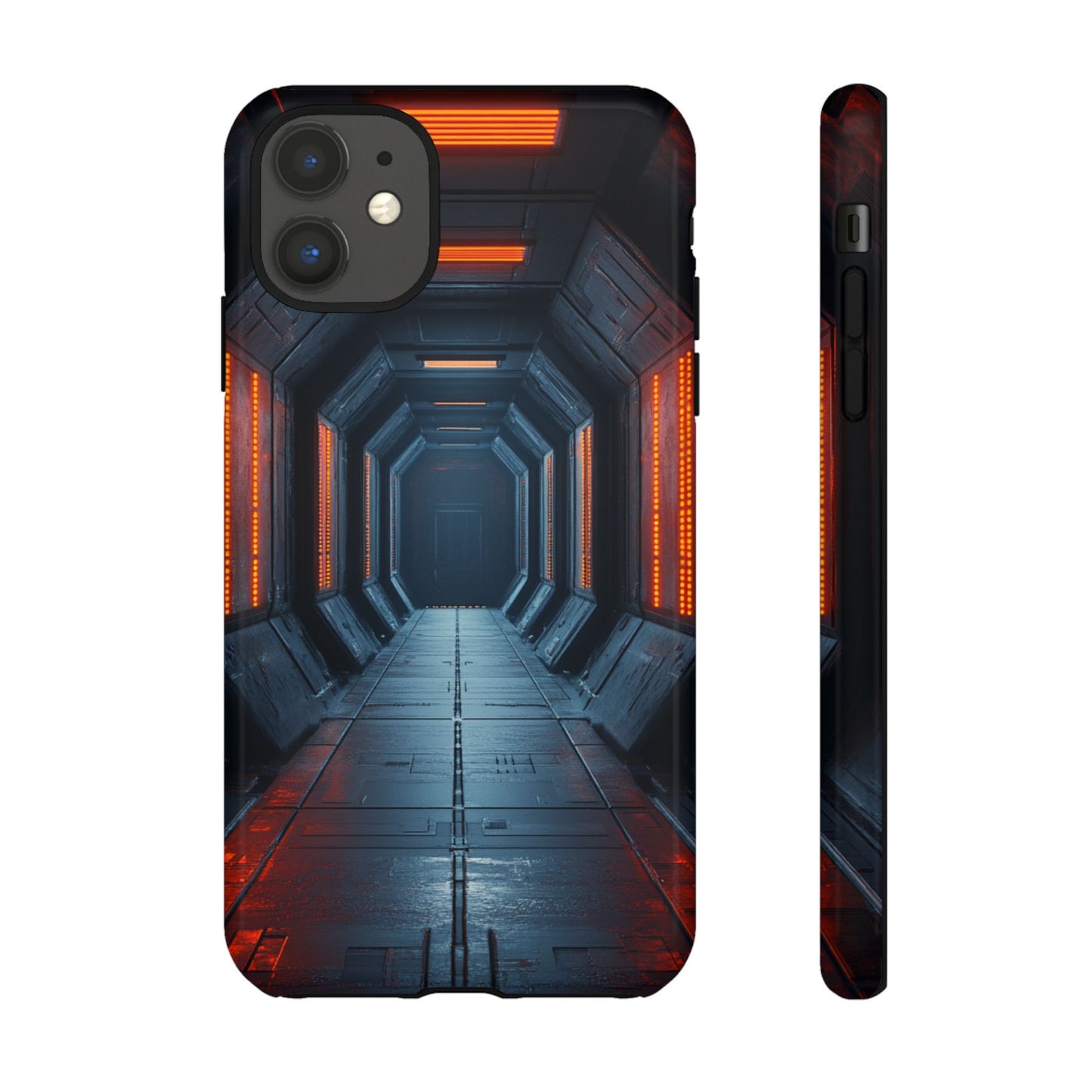 Red Alert Corridor – Tough iPhone Case
