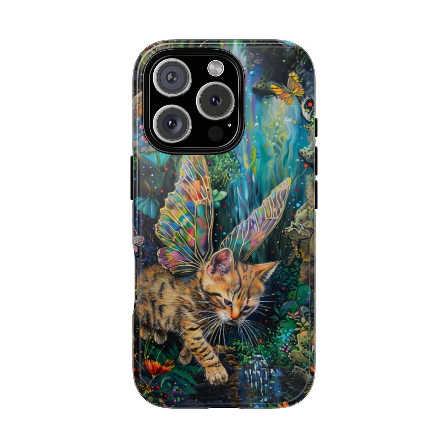 Fairy Garden Cat Phone Case – iPhone, Google Pixel, Samsung Galaxy