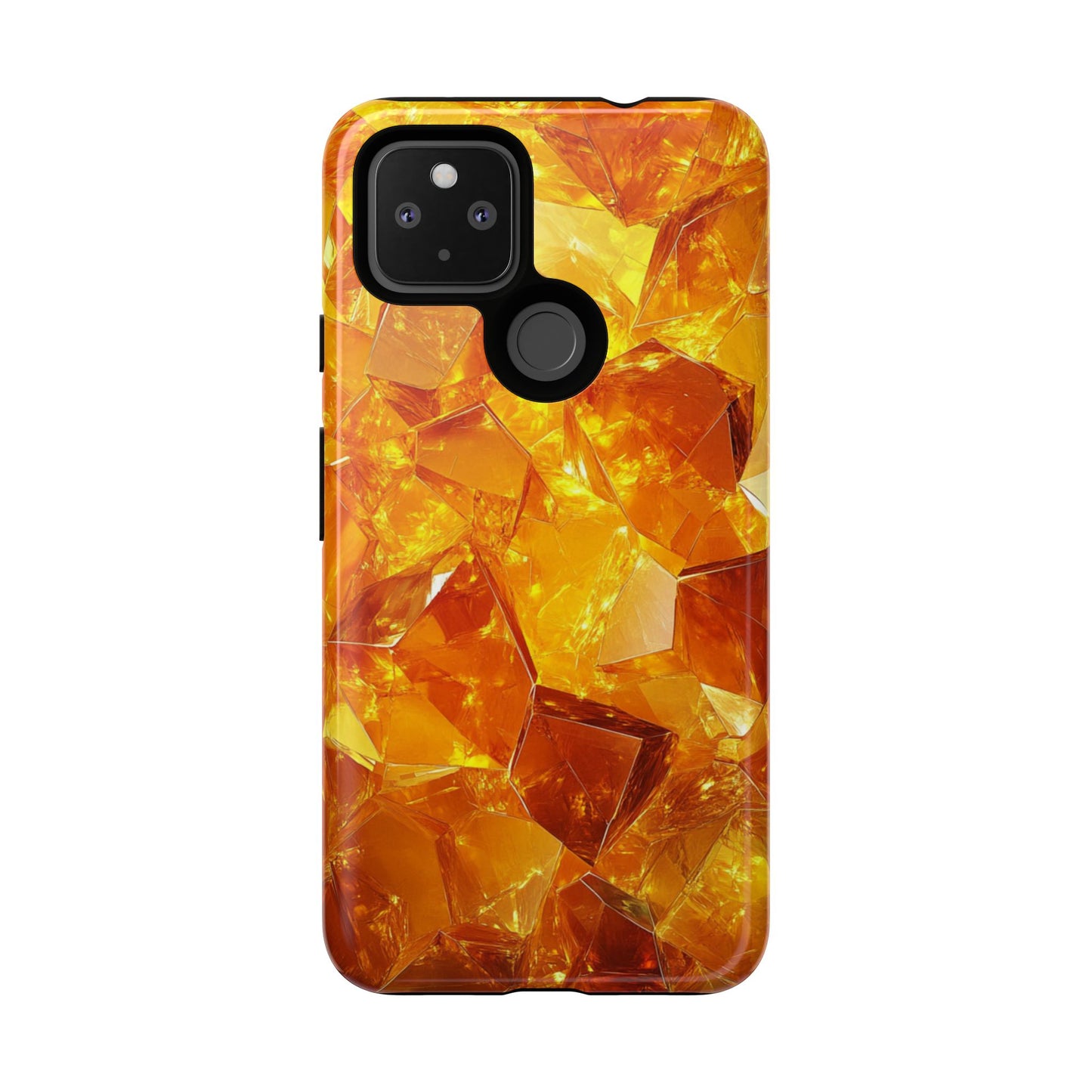 Amber Crystal Shards – Tough Google Pixel Case
