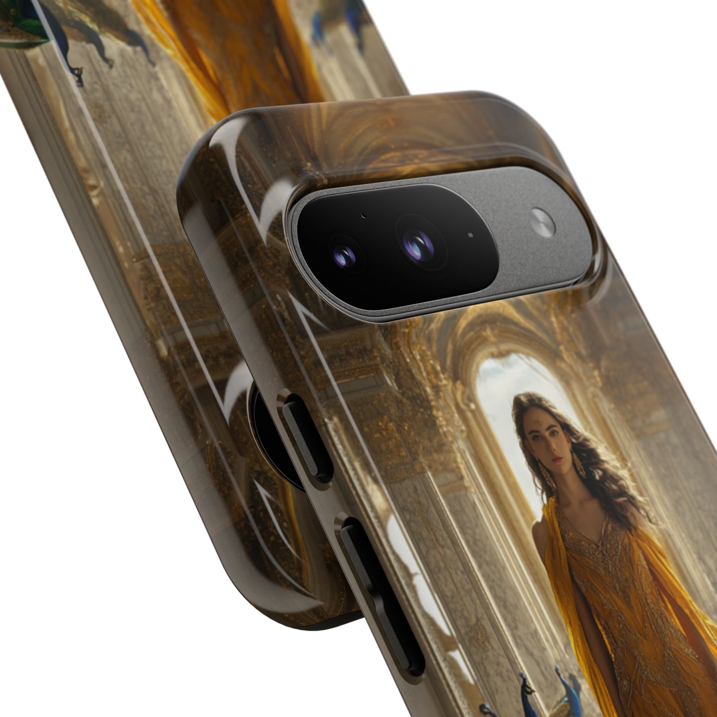 Hera Golden Palace Peacock Goddess - Tough Google Pixel Case