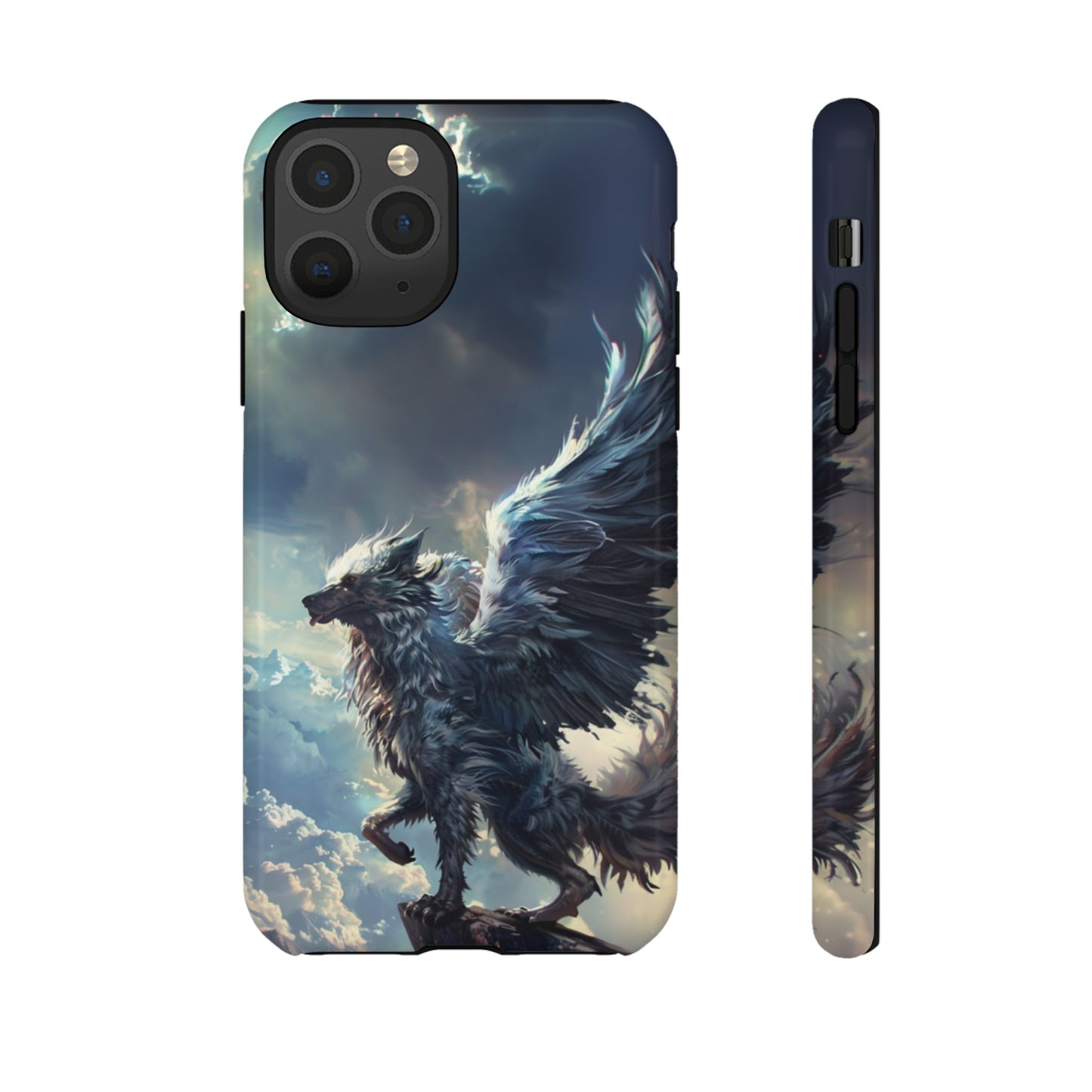 Winged Wolf Protector - iPhone, Google Pixel, Samsung Galaxy