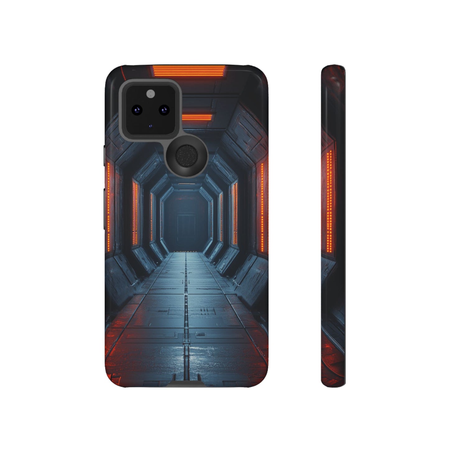 Red Alert Corridor – Tough Google Pixel Case