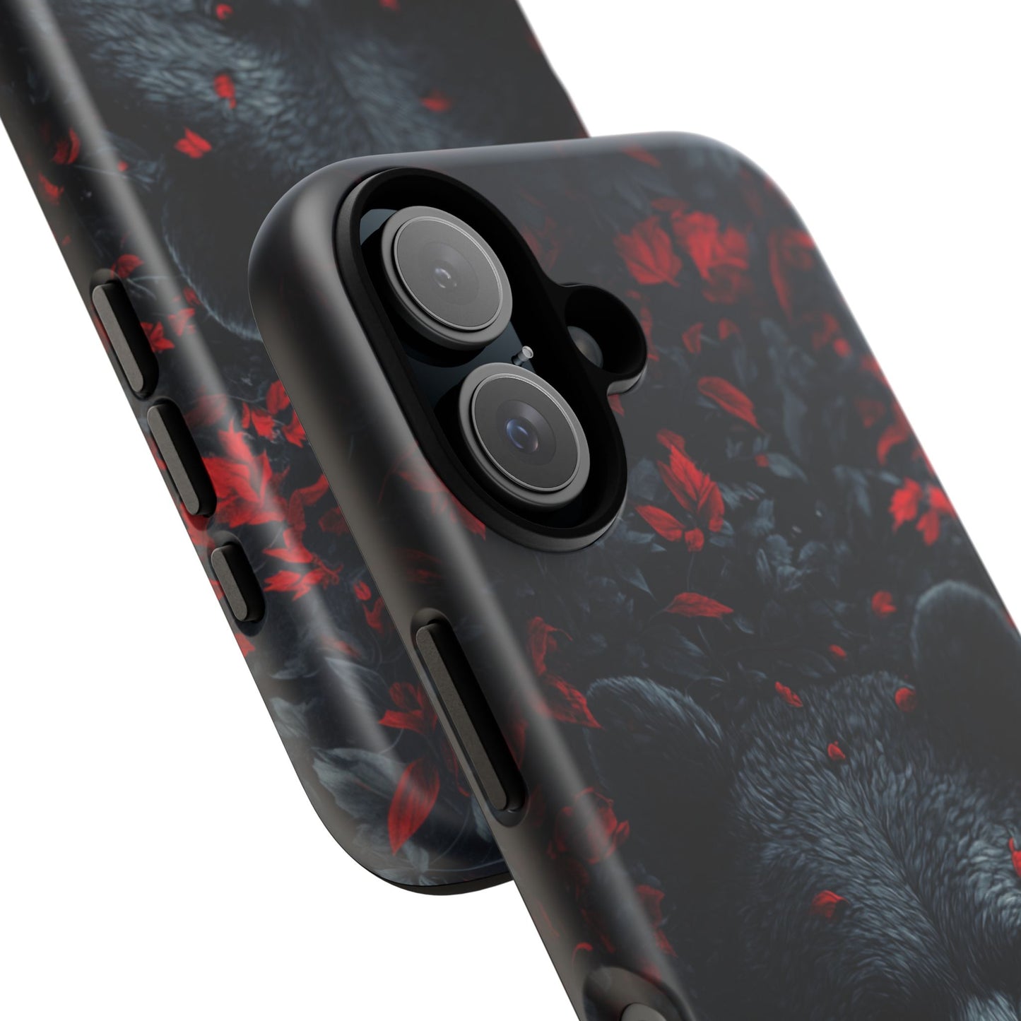 Crimson Bear Thicket – Tough iPhone Case
