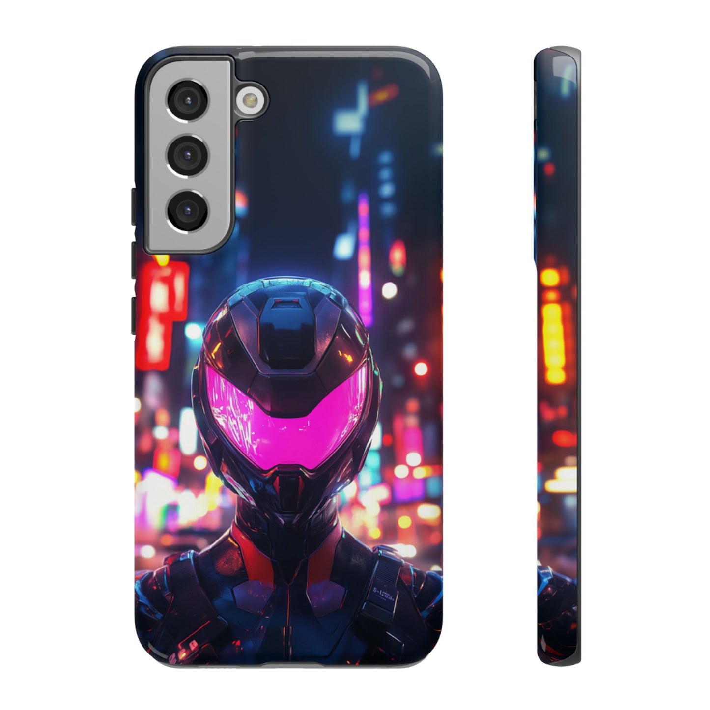 Neon Guardian Warrior – Tough Samsung Galaxy Case