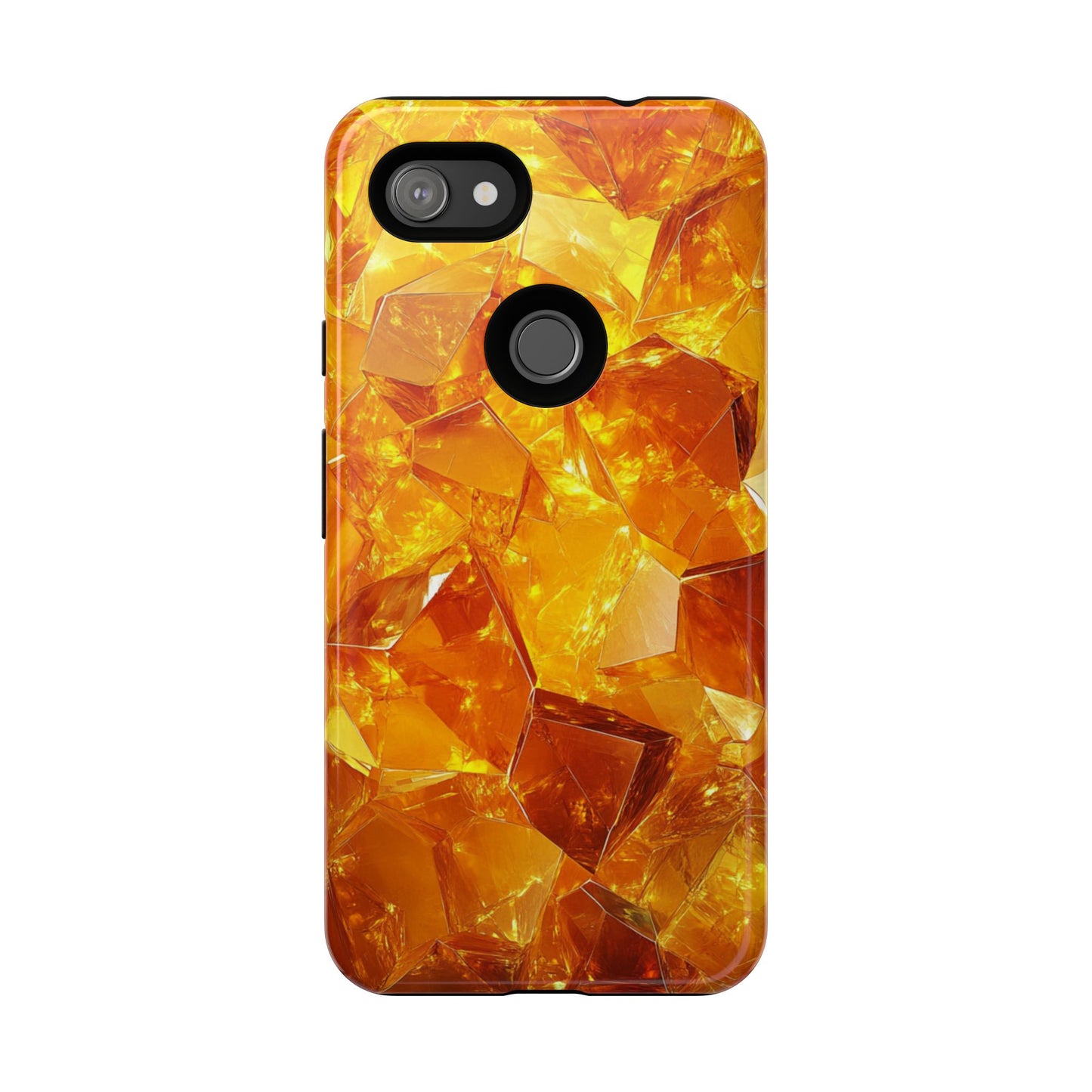 Amber Crystal Shards – Tough Google Pixel Case