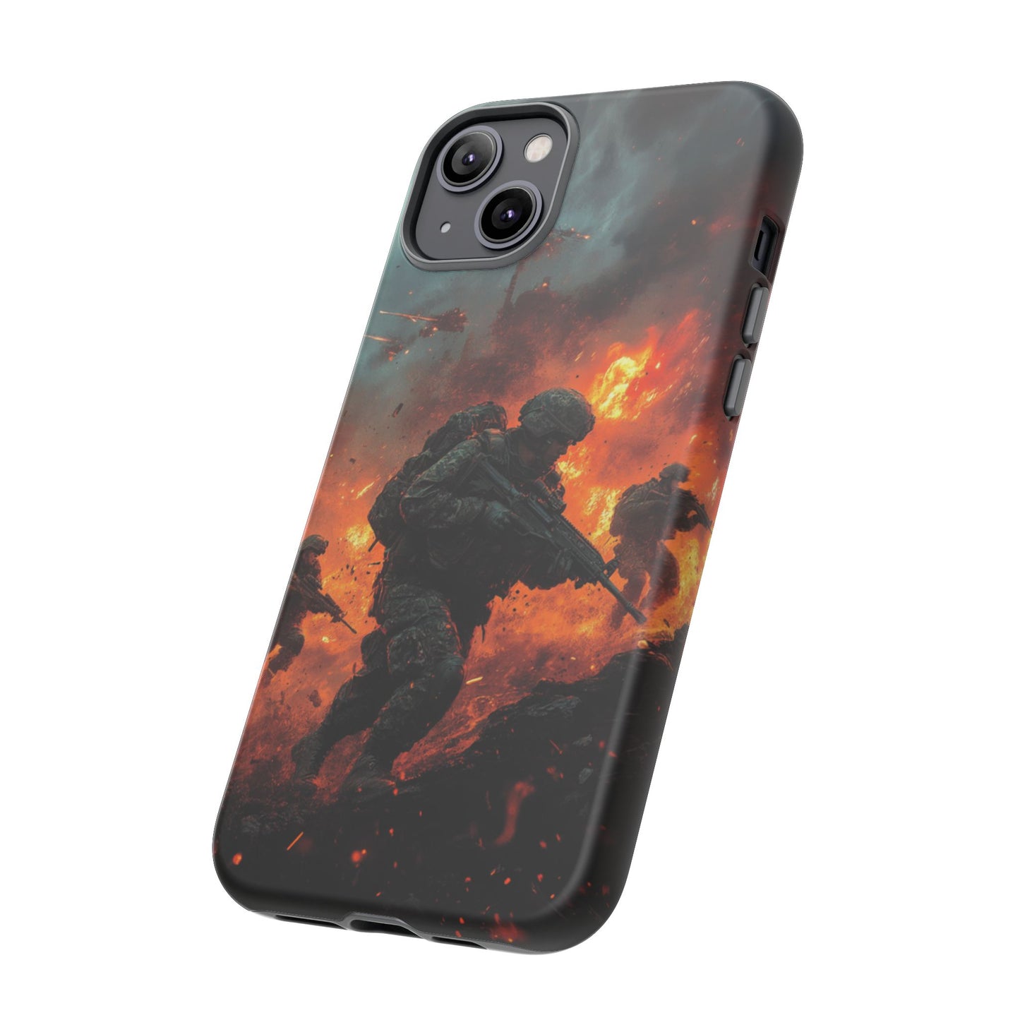Epic Battlefield Soldier Phone Case - iPhone, Google Pixel, Samsung Galaxy