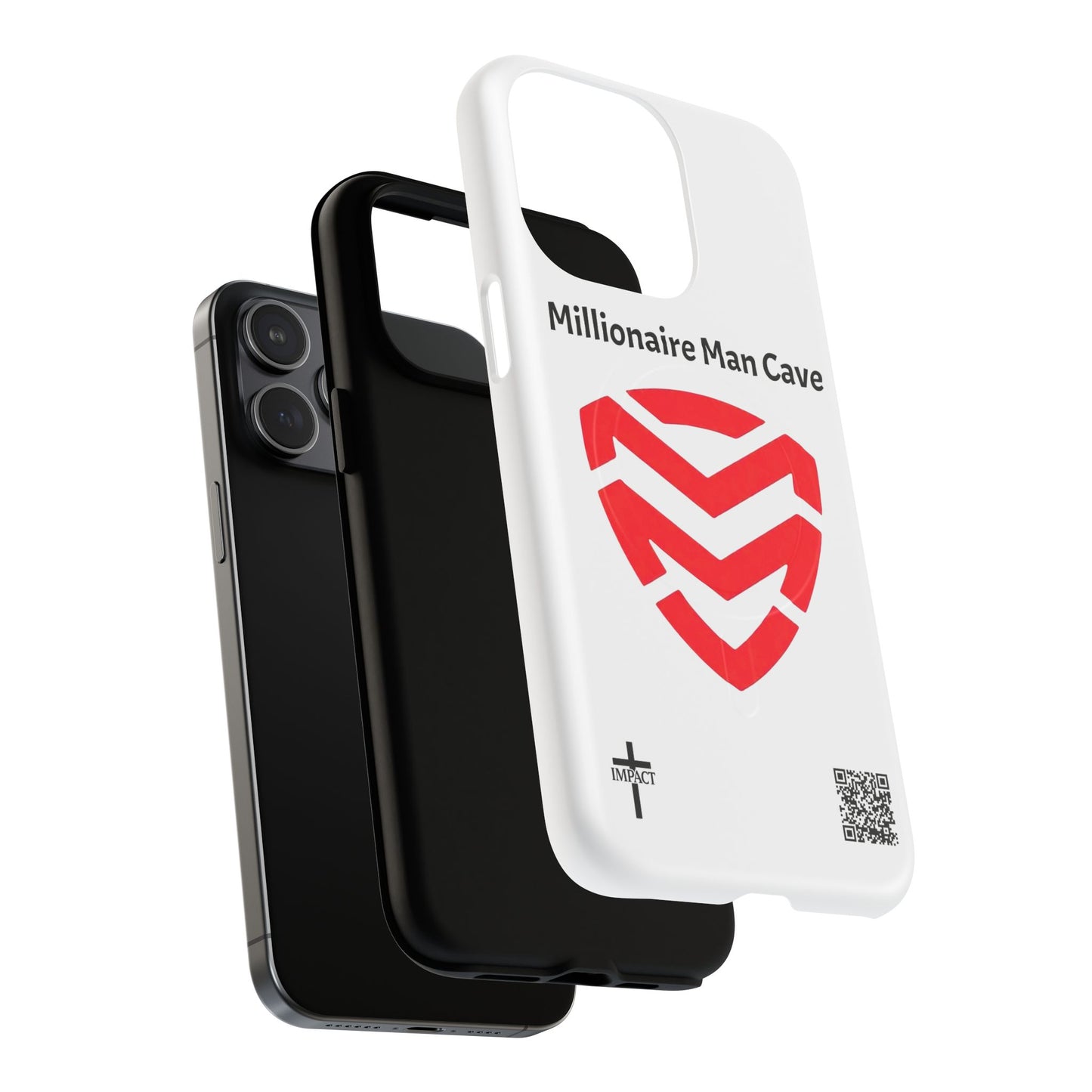 MMC (white) Magnetic Tough Phone Case - Troy