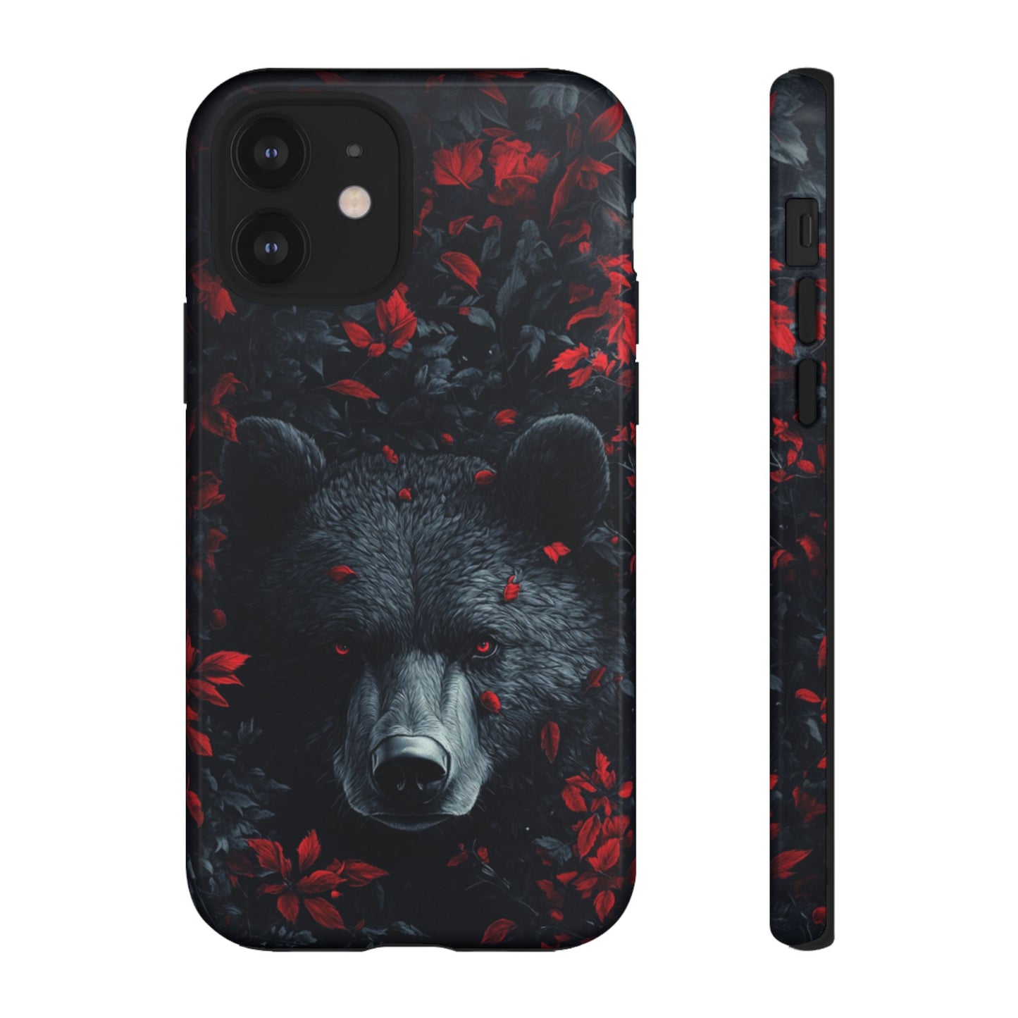 Crimson Bear Thicket – Tough iPhone Case