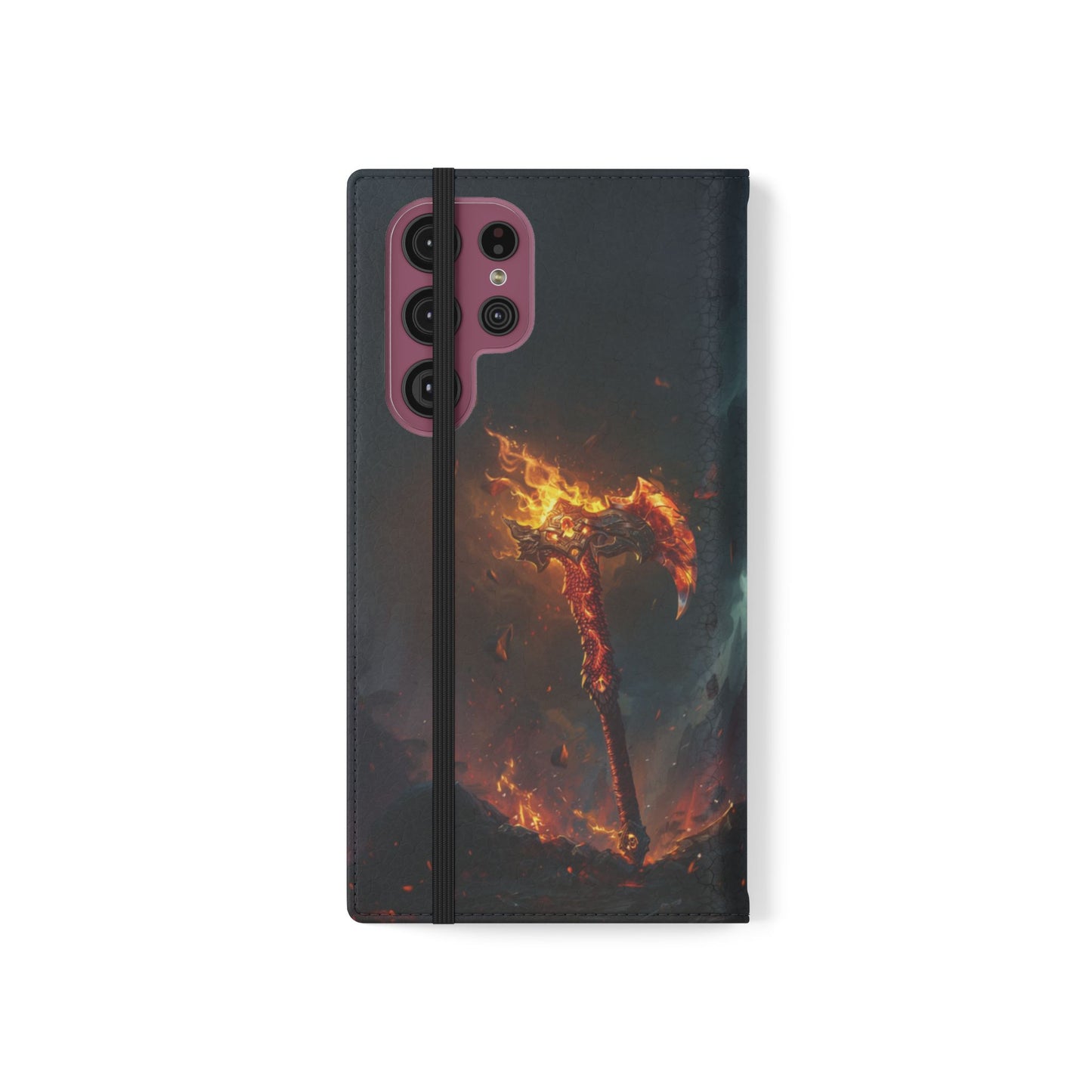 Dragon Fire Axe - Wallet Flip Case