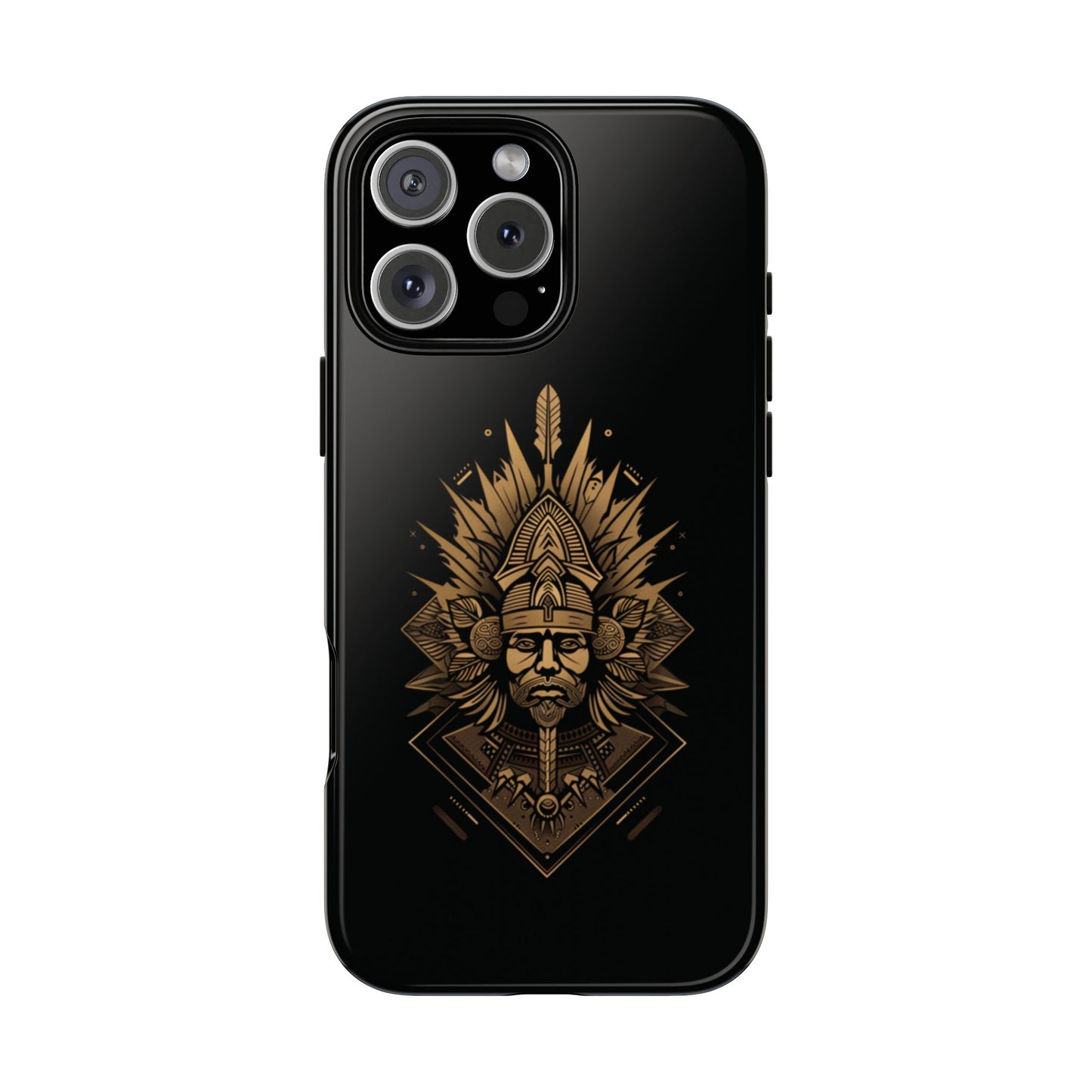 Golden Warrior Guardian - iPhone, Google Pixel, Samsung Galaxy