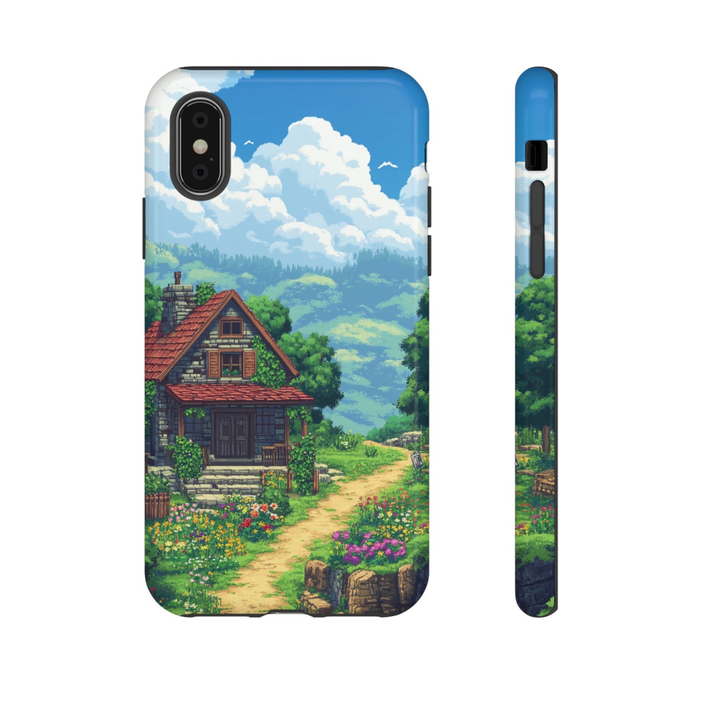 Retro Cottage Escape – Tough iPhone Case