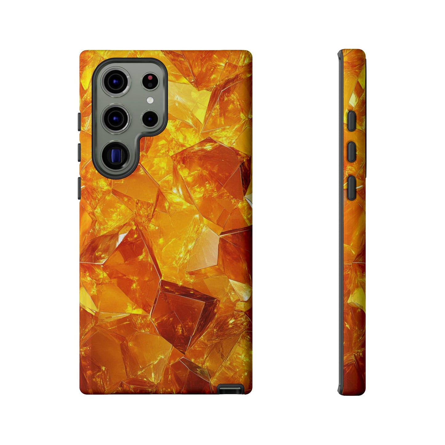 Amber Crystal Shards – Tough Samsung Galaxy Case