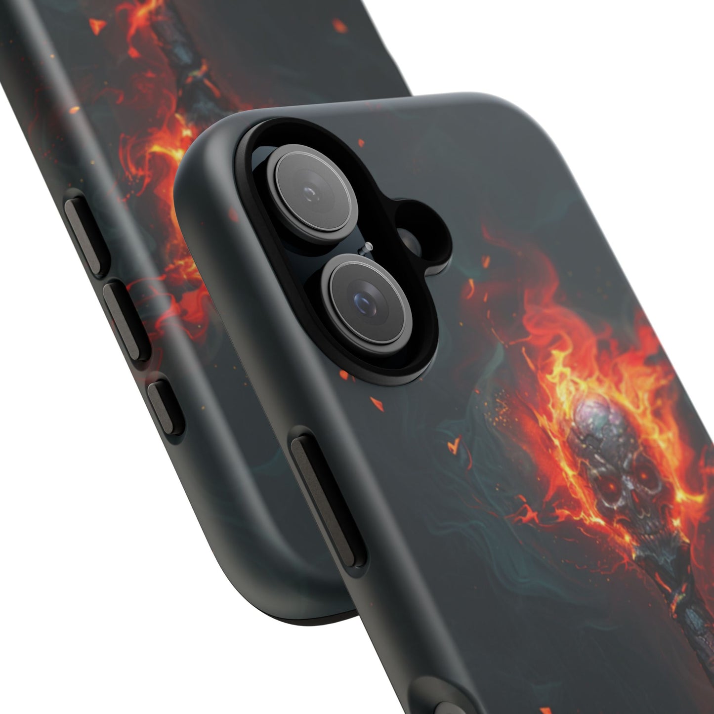 Inferno Skull Staff - Tough iPhone Case