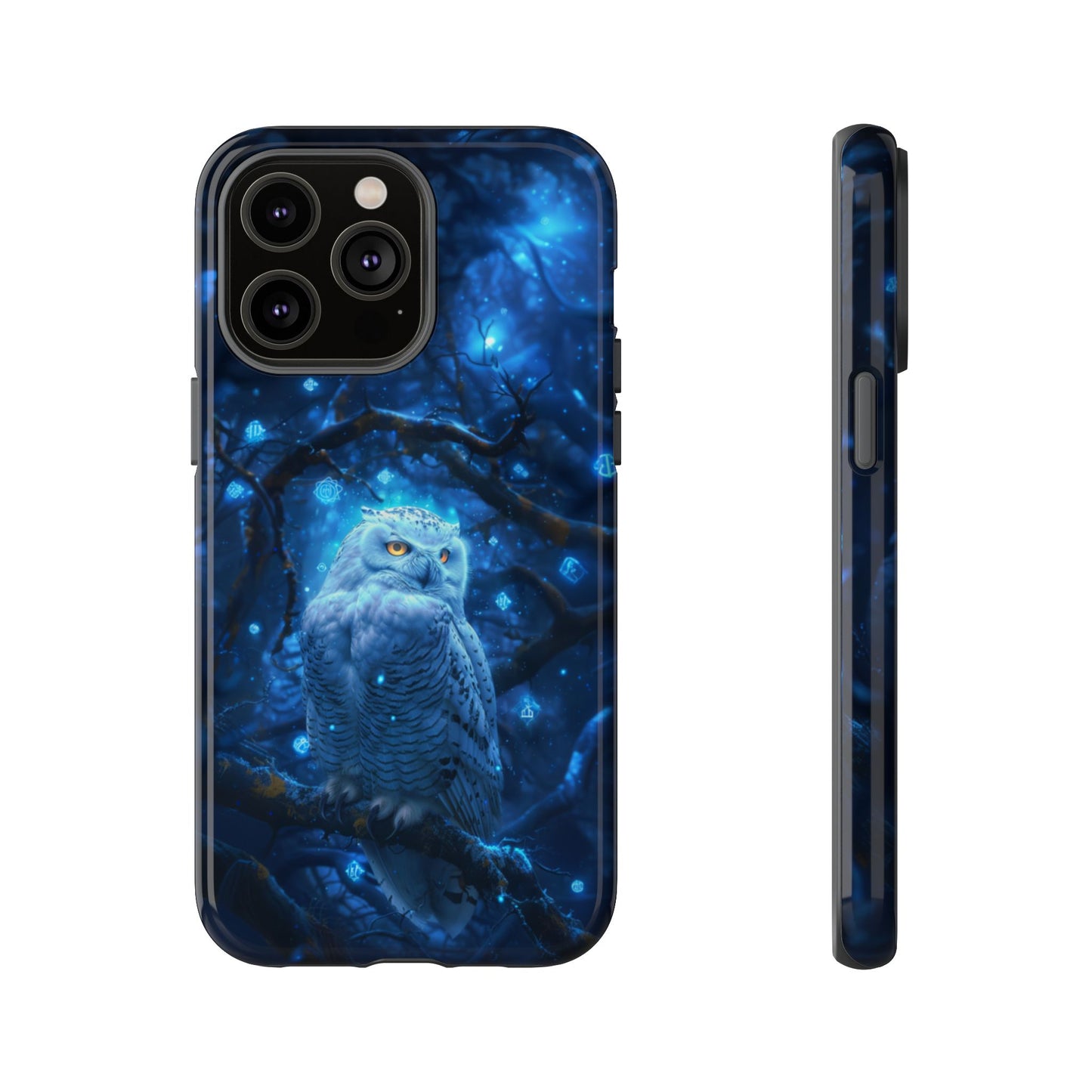 Luminous Rune Owl – Tough iPhone Case
