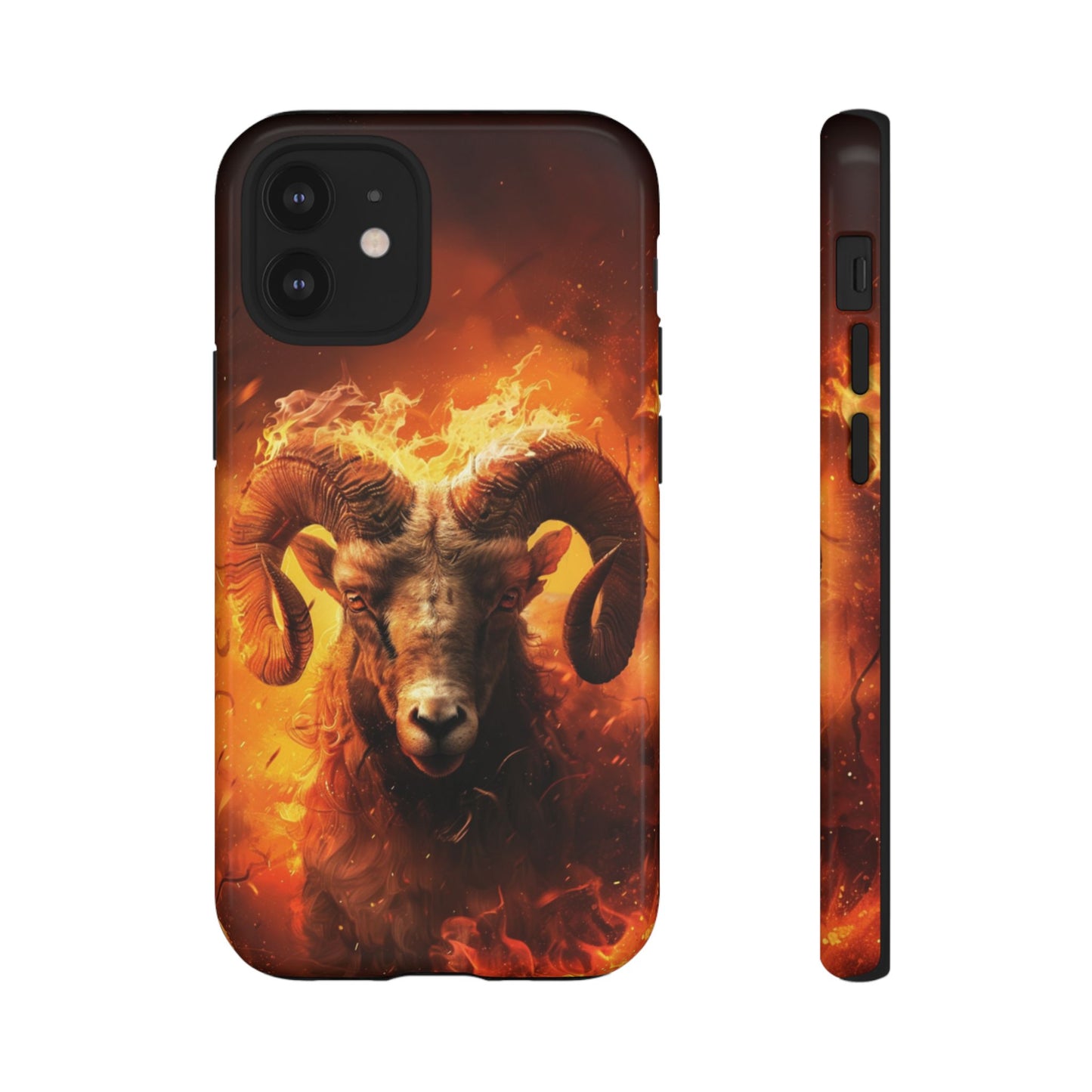 Aries Fire Ram - Tough iPhone Case
