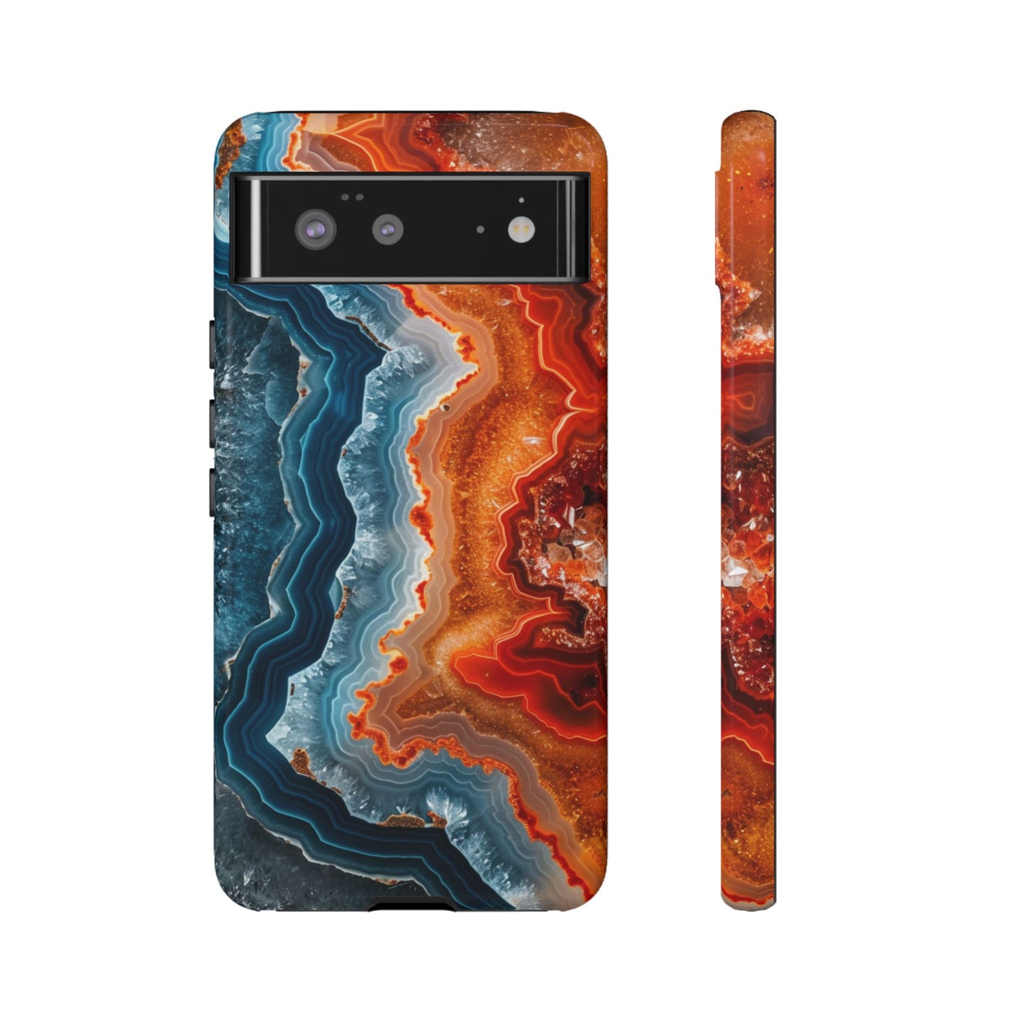 Molten Agate Veins – Tough Google Pixel Case
