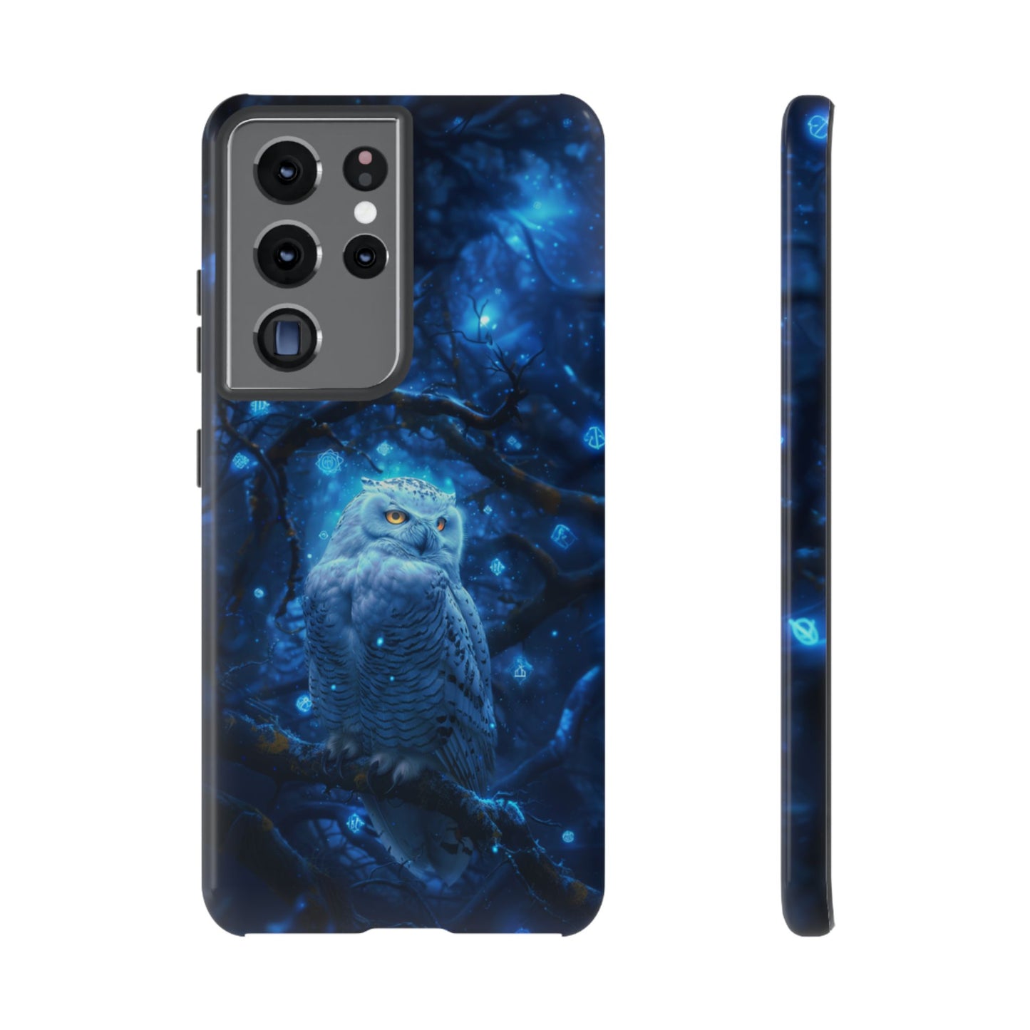 Luminous Rune Owl – Tough Samsung Galaxy Case