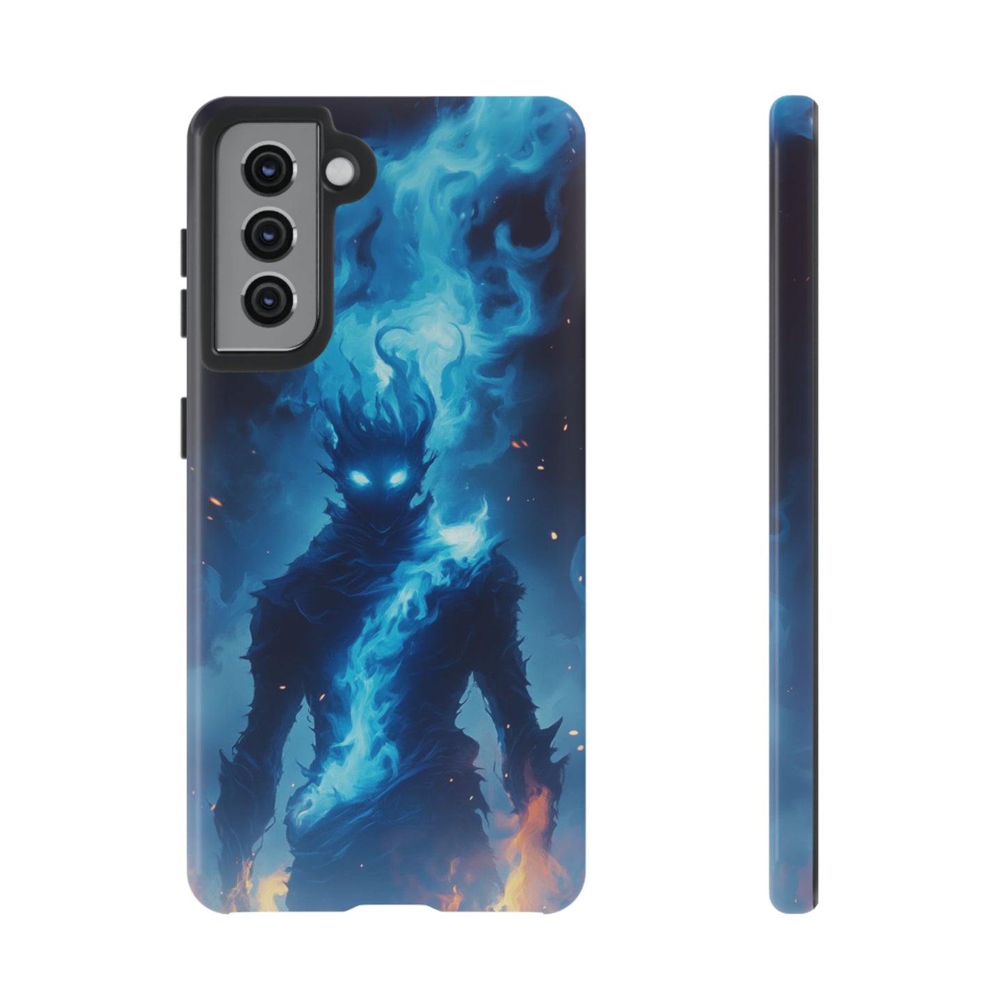 Blue Flame Spirit - Tough Samsung Galaxy Case