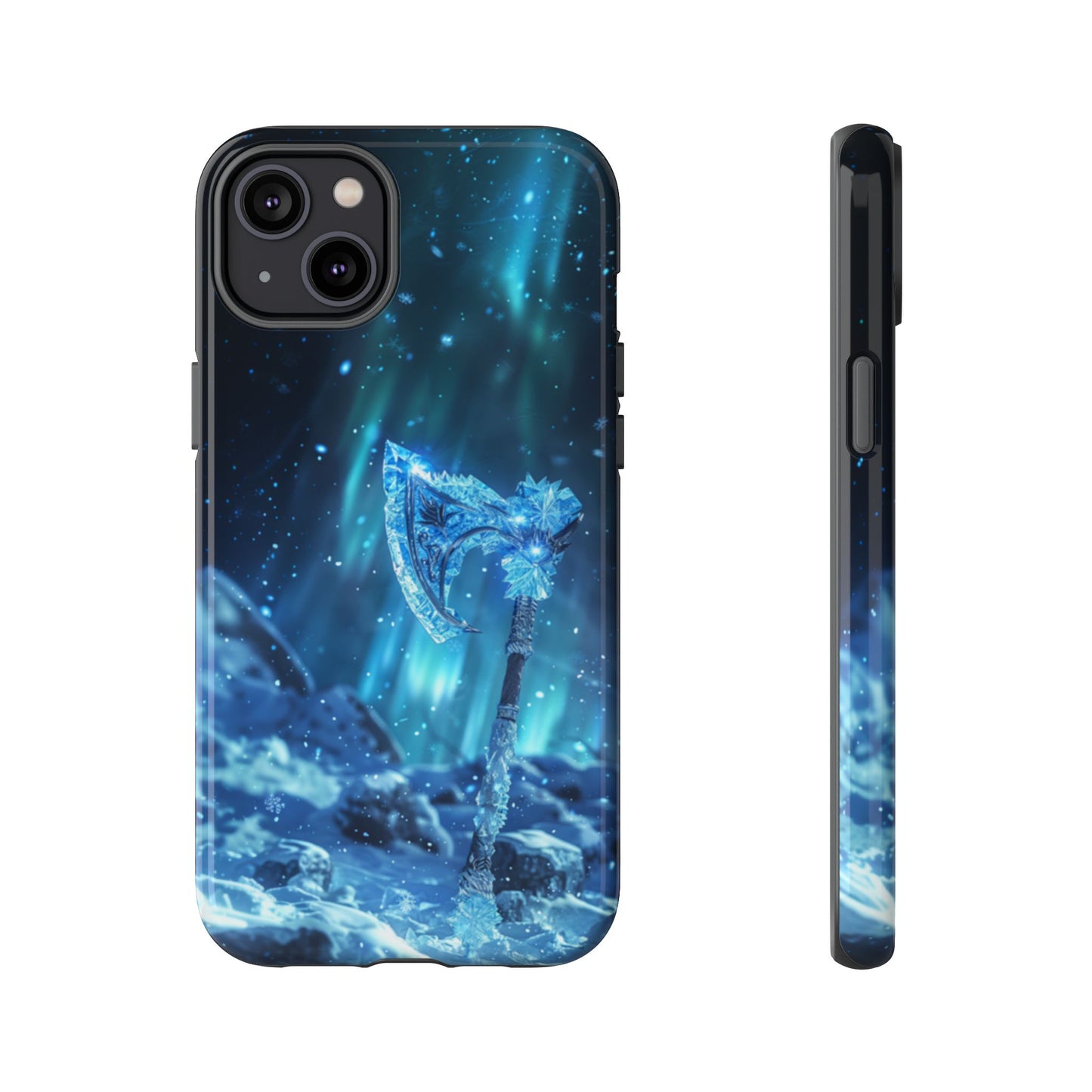 Aurora Ice Axe - Tough iPhone Case