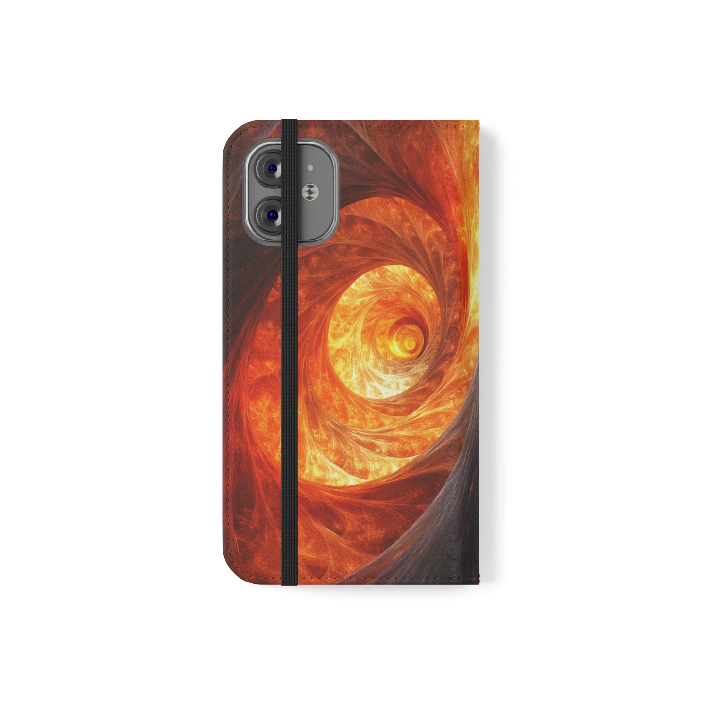 Fire Spiral - Wallet Flip Case