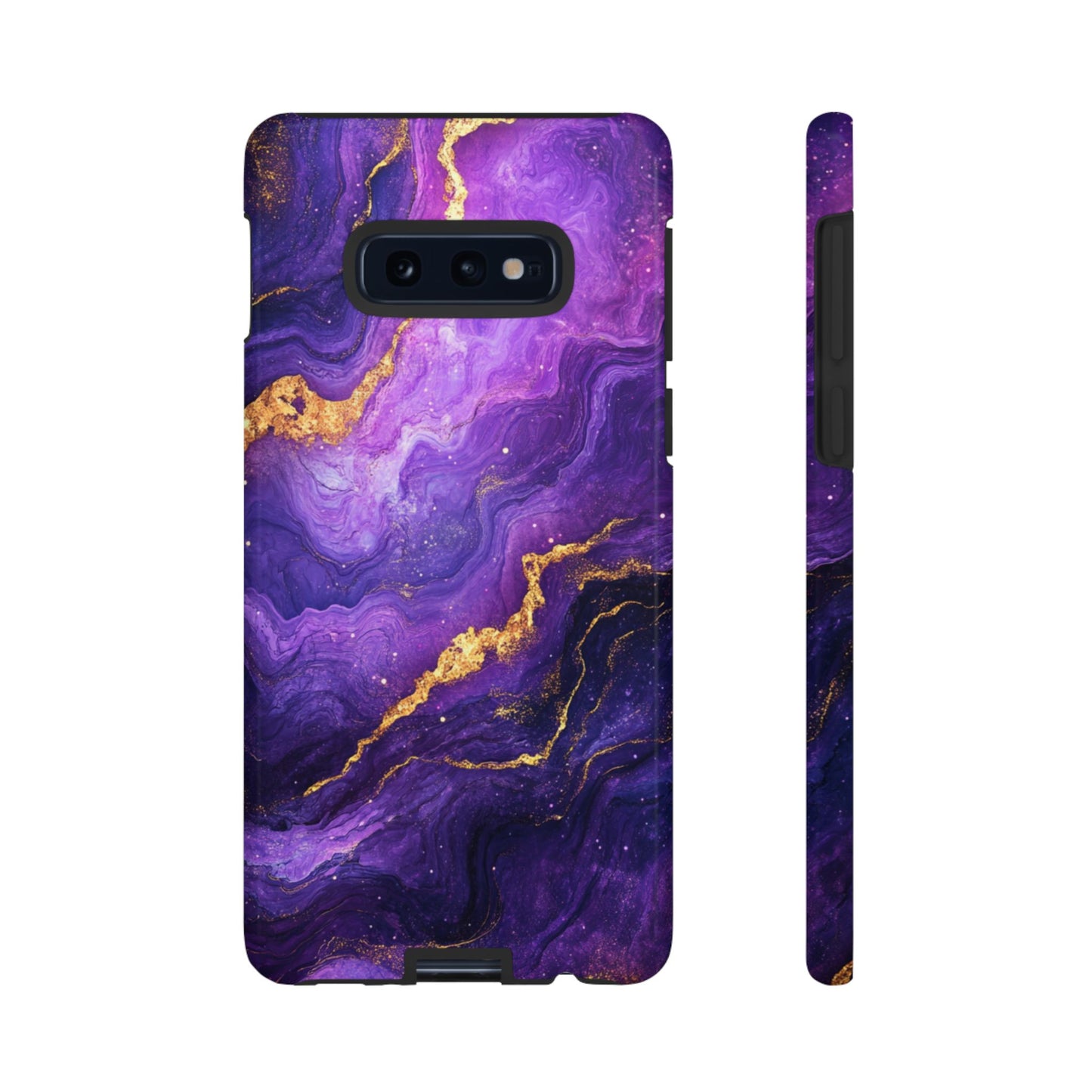 Amethyst Gold Marble – Tough Samsung Galaxy Case