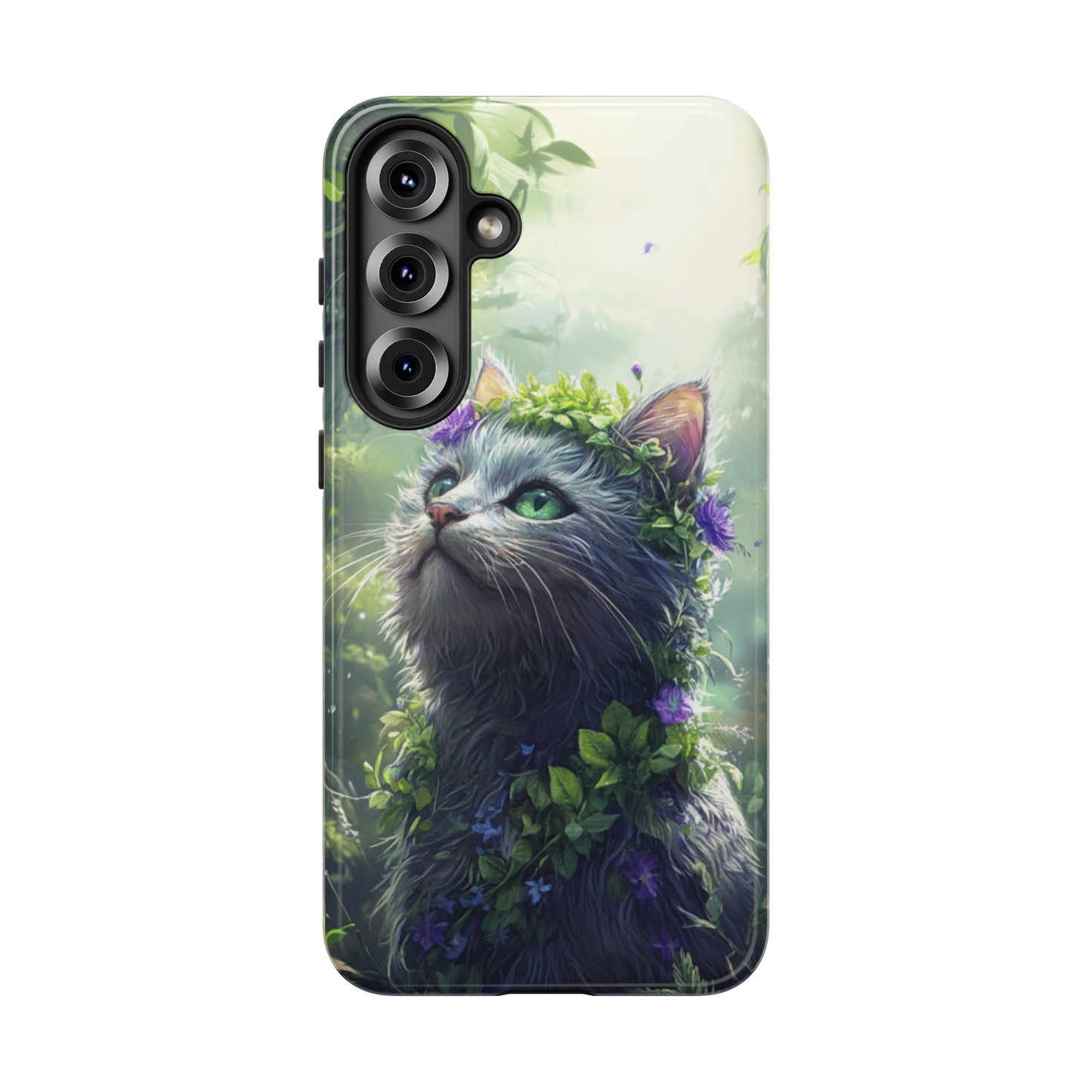 Forest Spirit Cat - Tough Samsung Galaxy Case