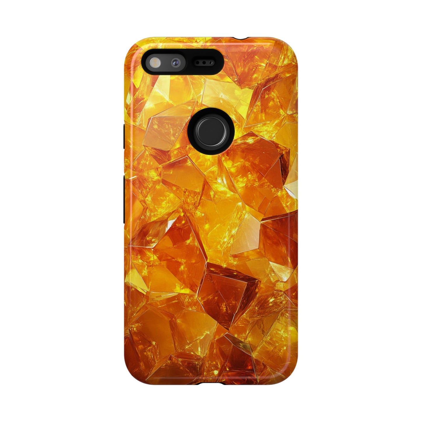 Amber Crystal Shards – Tough Google Pixel Case
