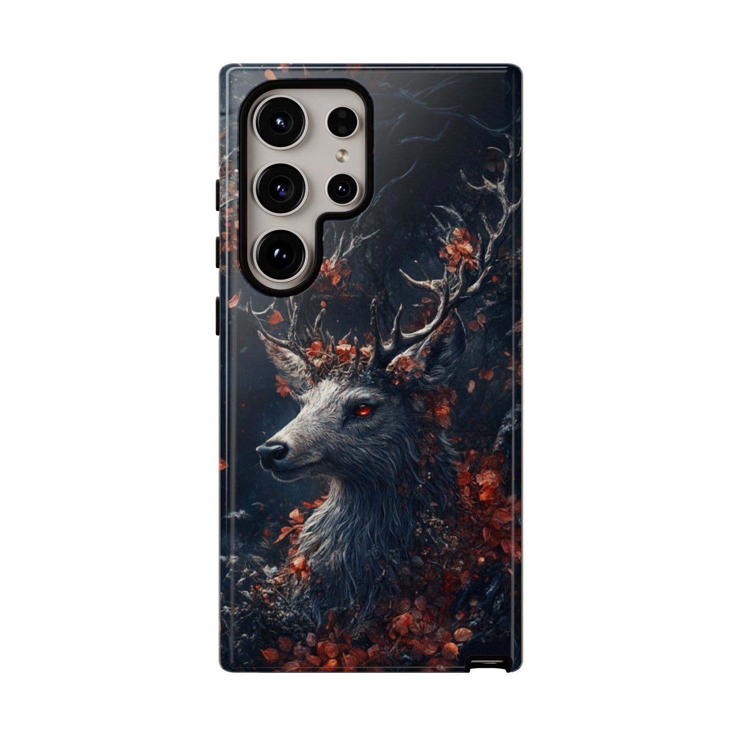 Crimson Stag Blossom – Tough Samsung Galaxy Case