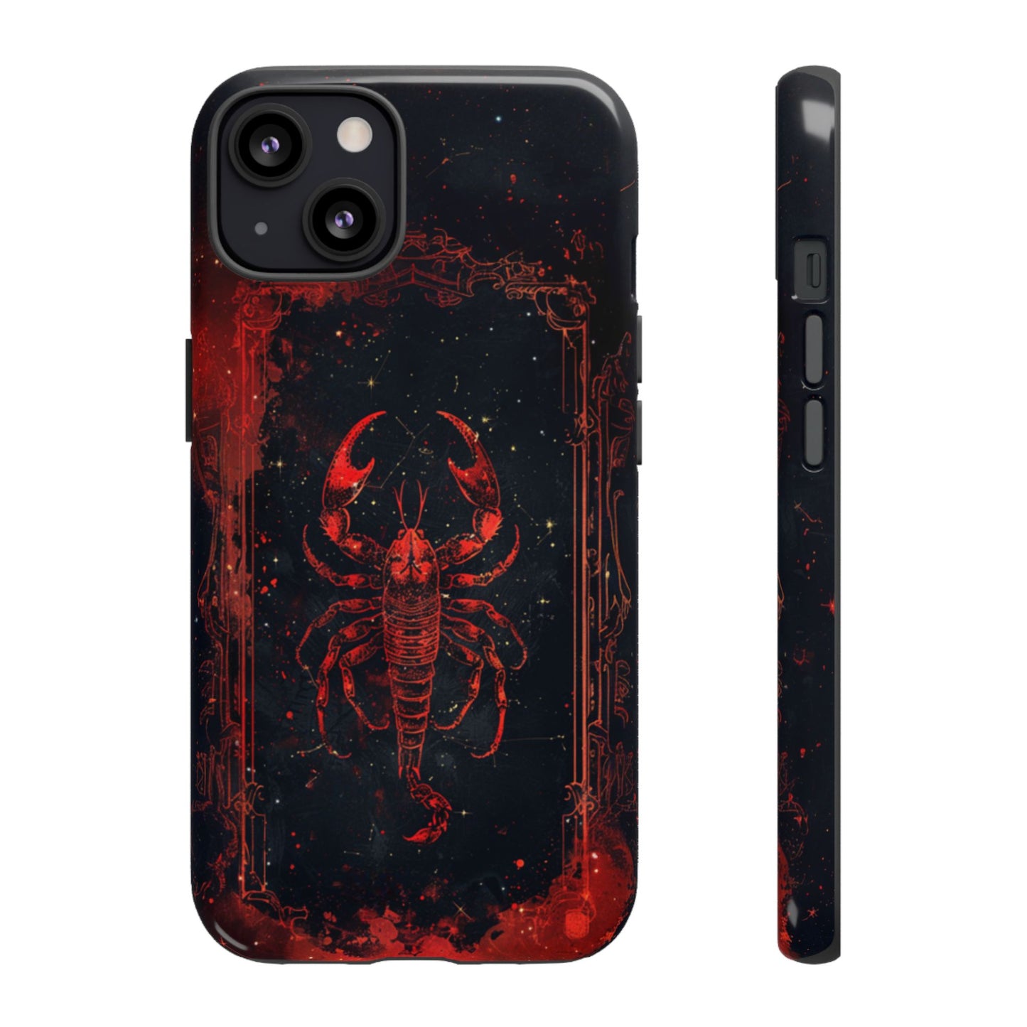 Scorpio Scarlet Nebula – Tough iPhone Case