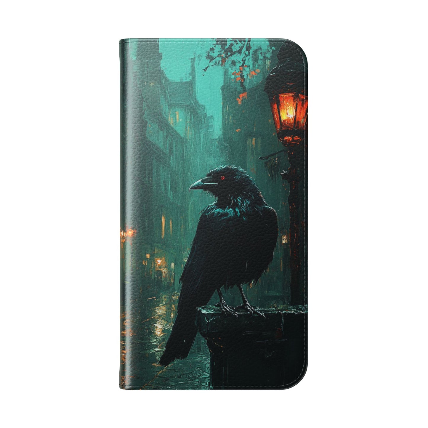 Victorian Raven - Wallet Flip Case