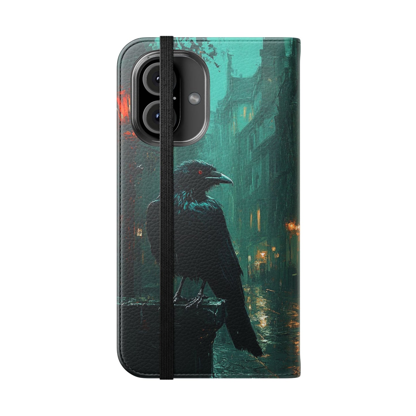 Victorian Raven - Wallet Flip Case
