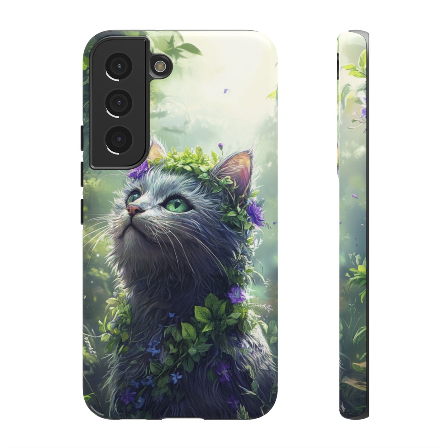 Forest Spirit Cat - Tough Samsung Galaxy Case