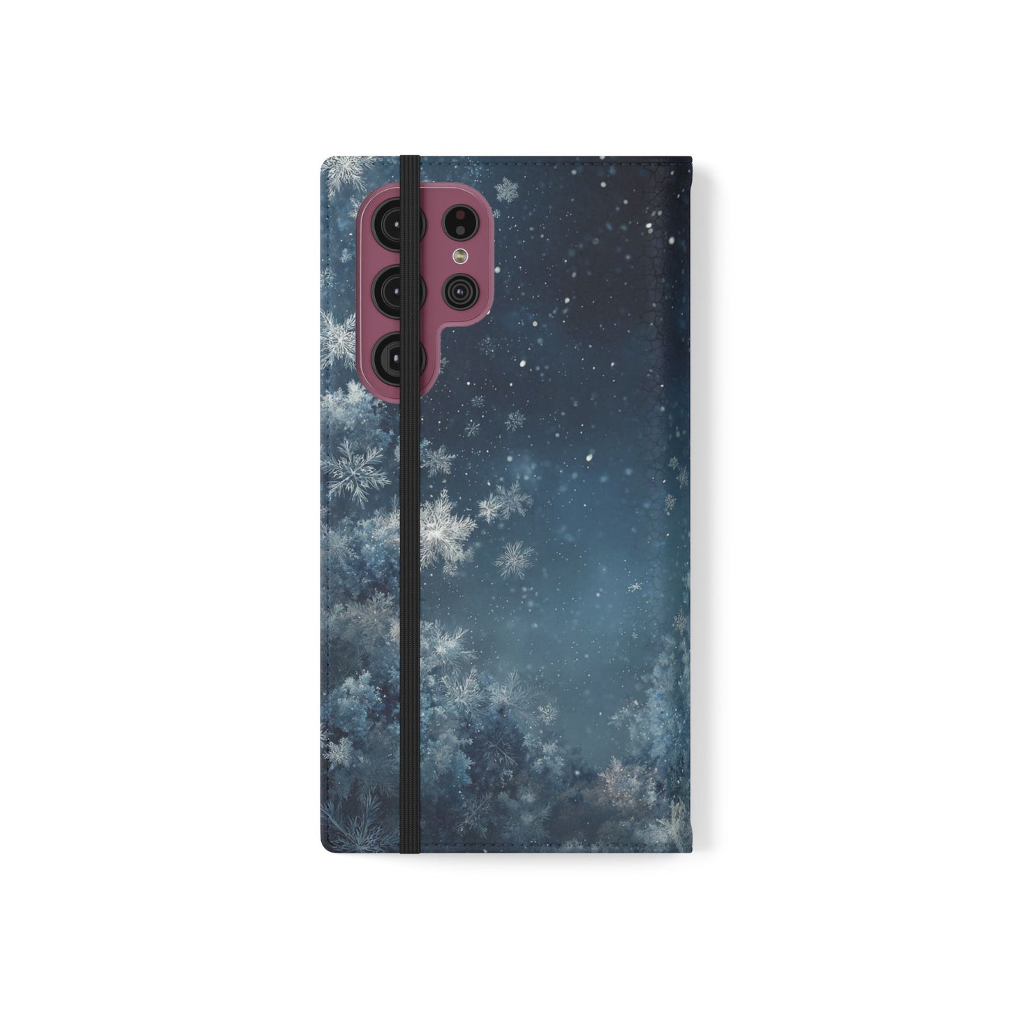 Winter Snowflakes - Wallet Flip Case